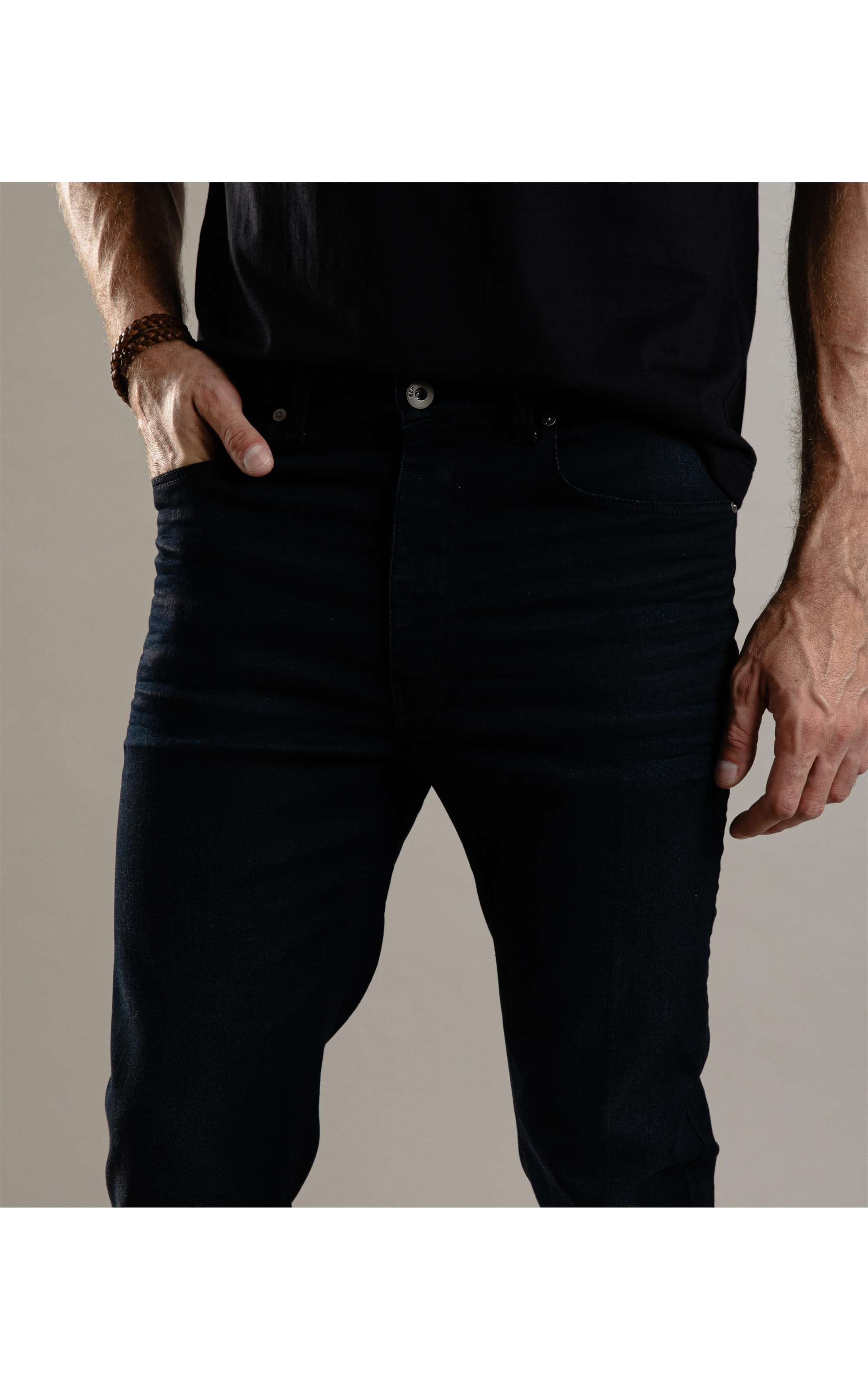 Calça Jogging Indigo Custom Fit Kaua Rchl224-Lav.Escuro
