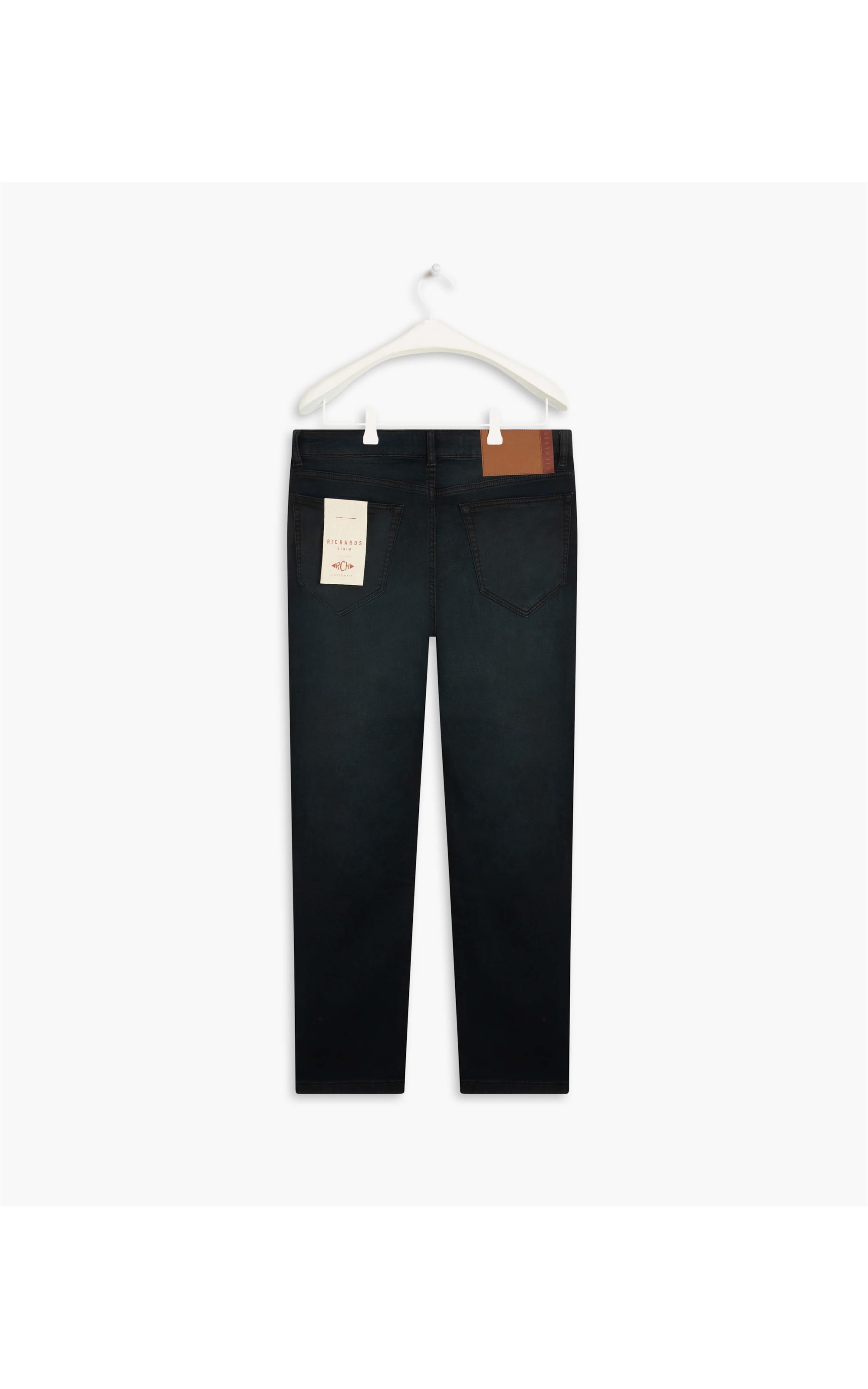 Calça Jogging Indigo Custom Fit Roberto Lav.Escuro C/ Jato