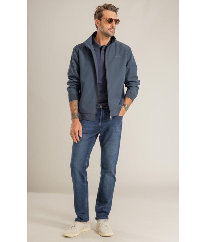 Calca  Jogging Intense Escuro Com Stone