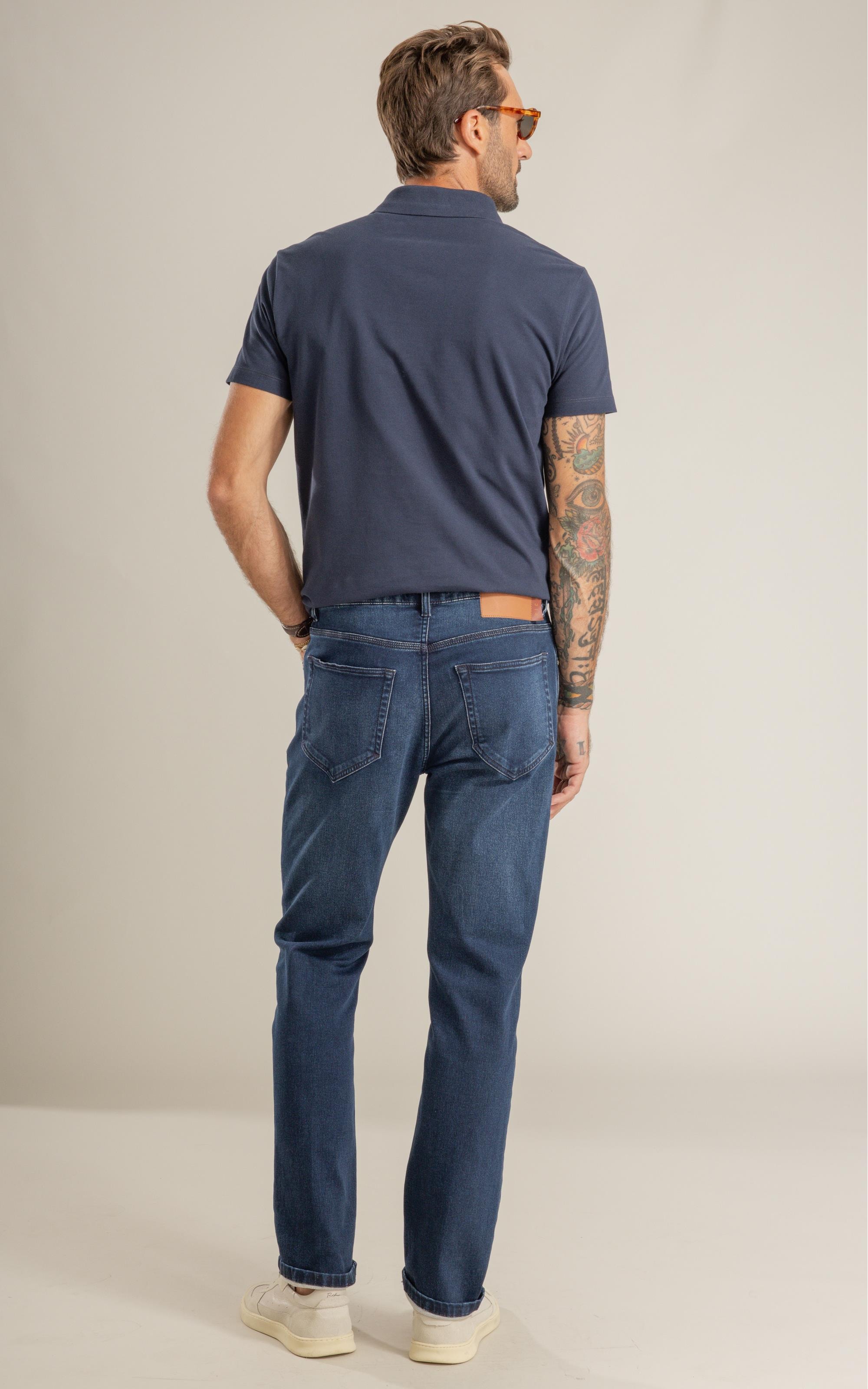 Calca  Jogging Intense Escuro Com Stone