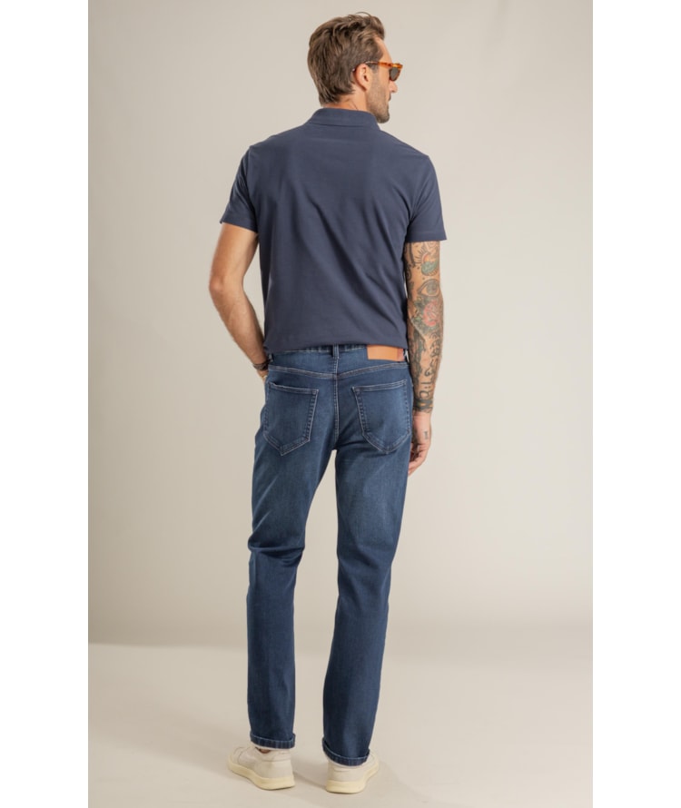 Calca  Jogging Intense Escuro Com Stone