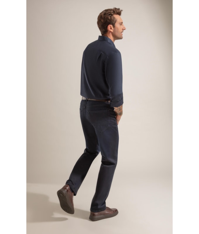 Calca Jogging Intense Tradicional Lav . 2200 Escuro Com Jato