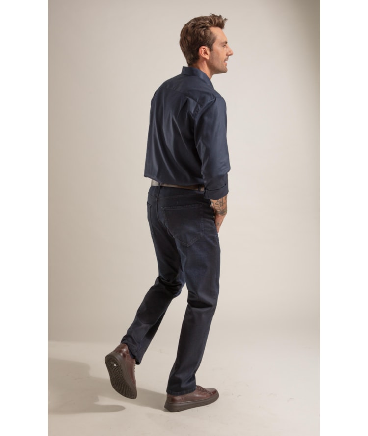 Calca Jogging Intense Tradicional Lav . 2200 Escuro Com Jato