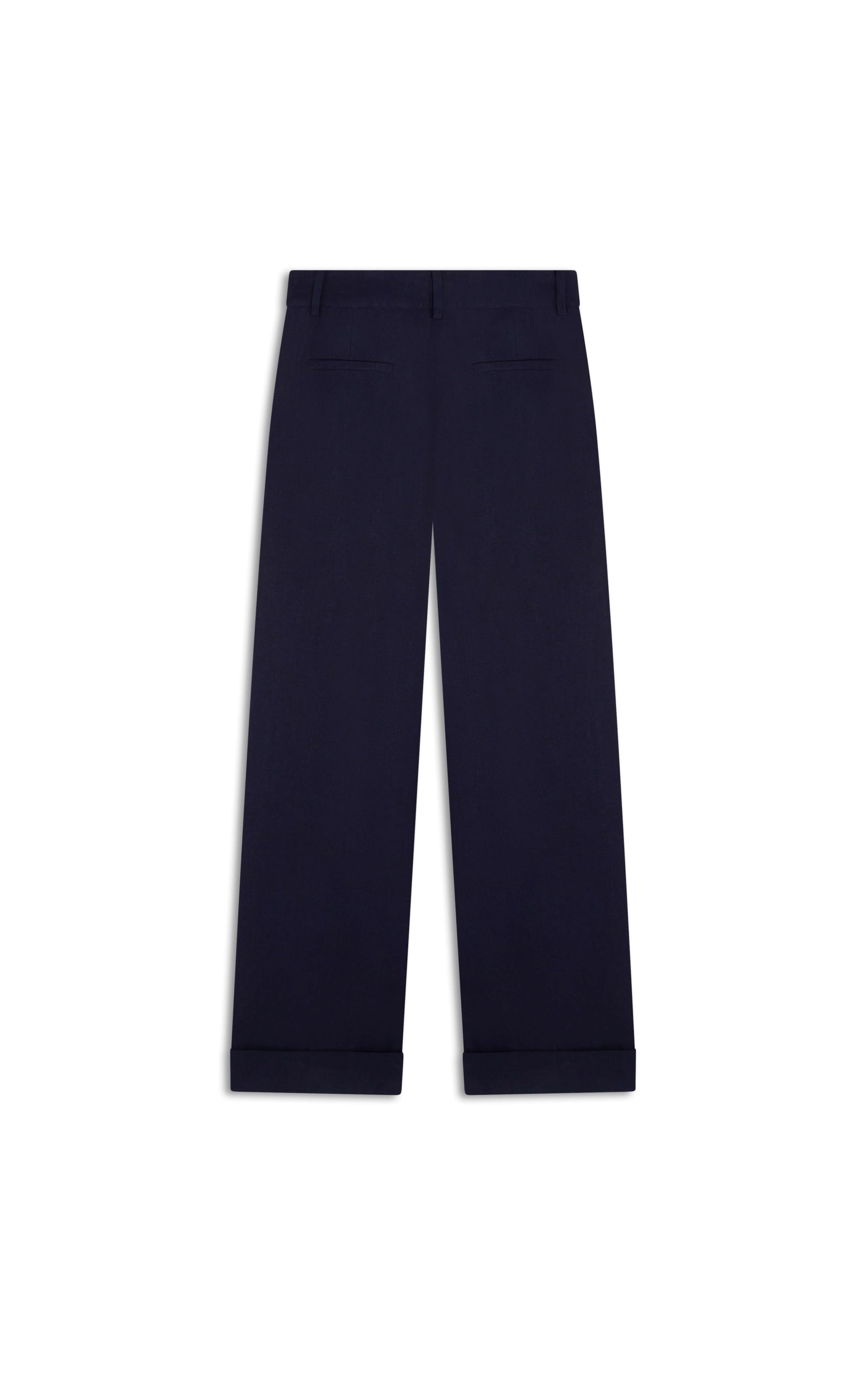 Calça Linho  Alanis  Washed Old Purple