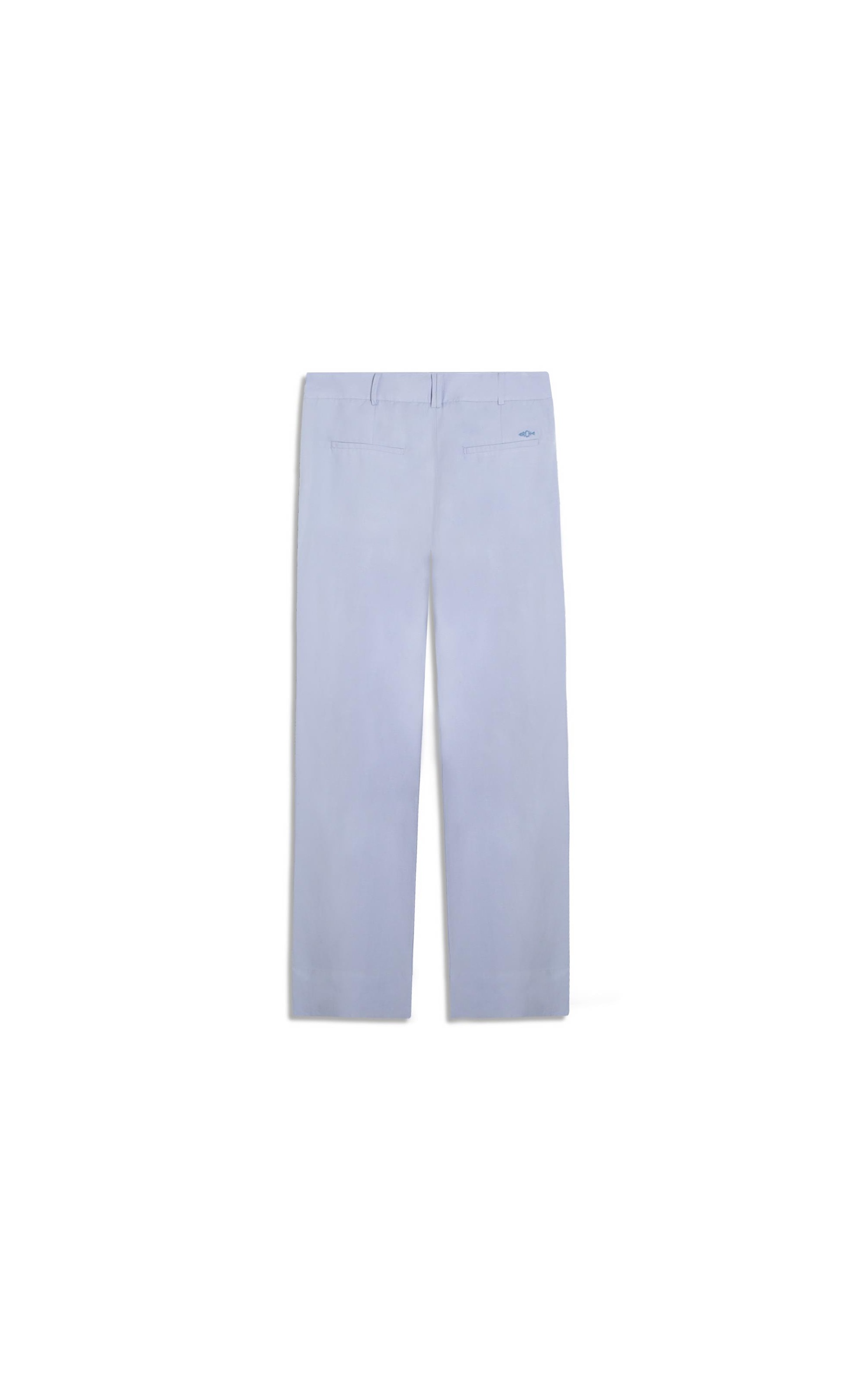 Calça Linho  Arlo Azul Seco