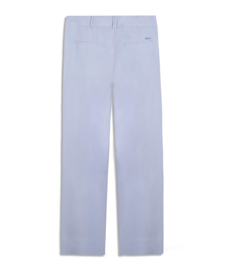 Calça Linho  Arlo Azul Seco