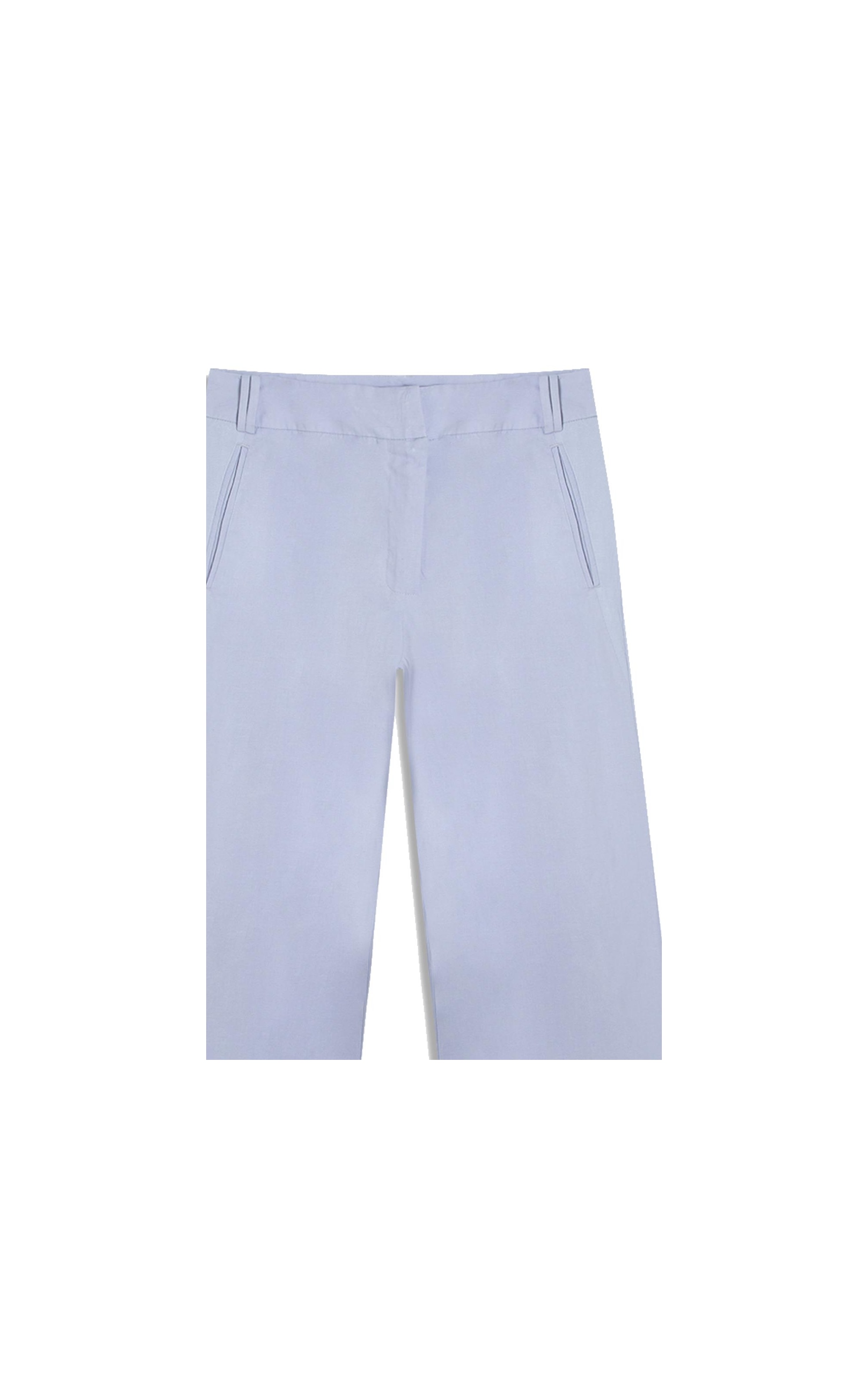 Calça Linho  Arlo Azul Seco