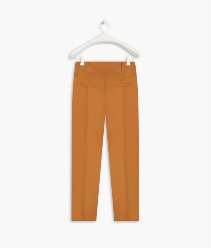 Calça Linho  Aspen Camel