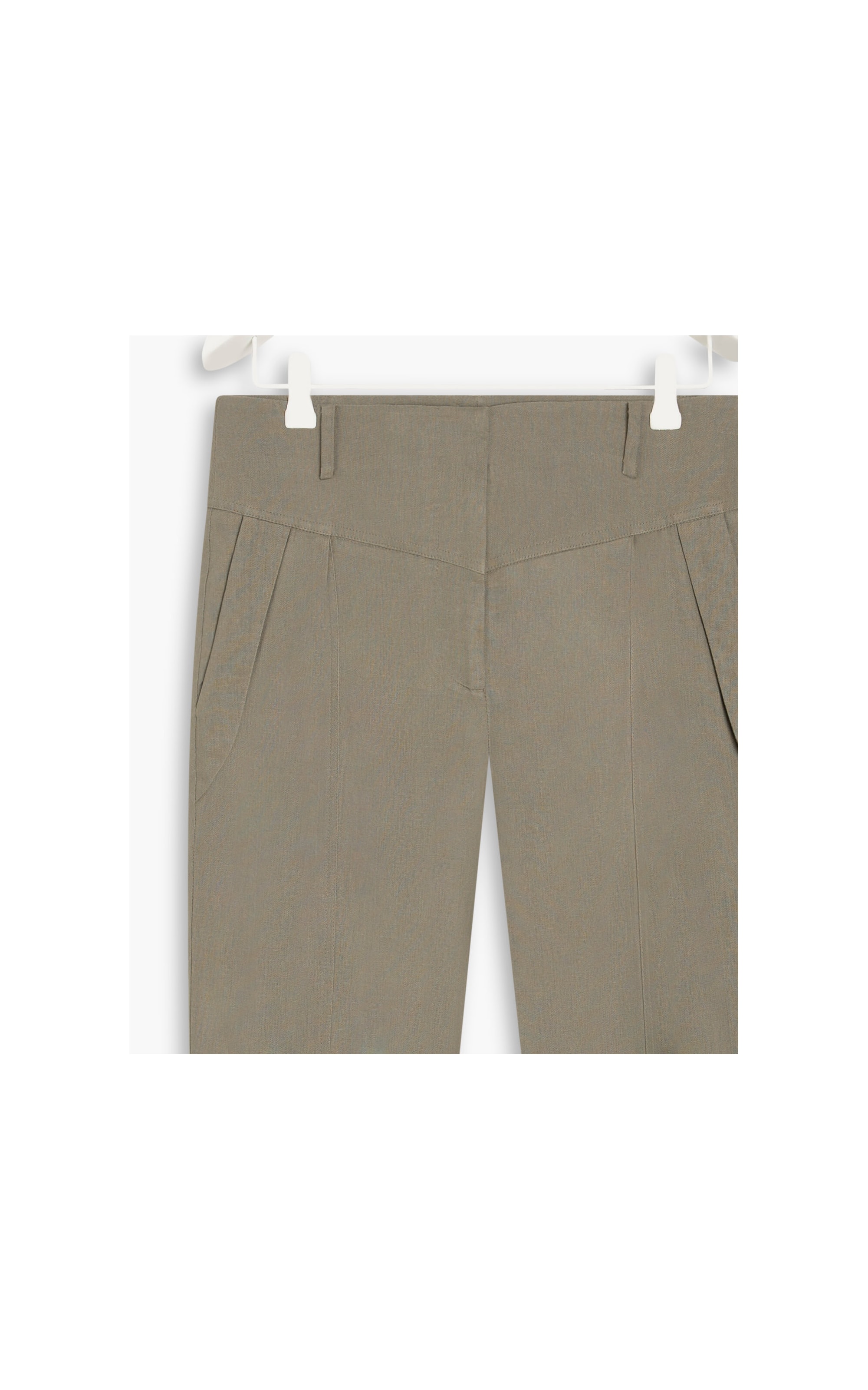  Calça Linho  Aspen  Liso Caqui