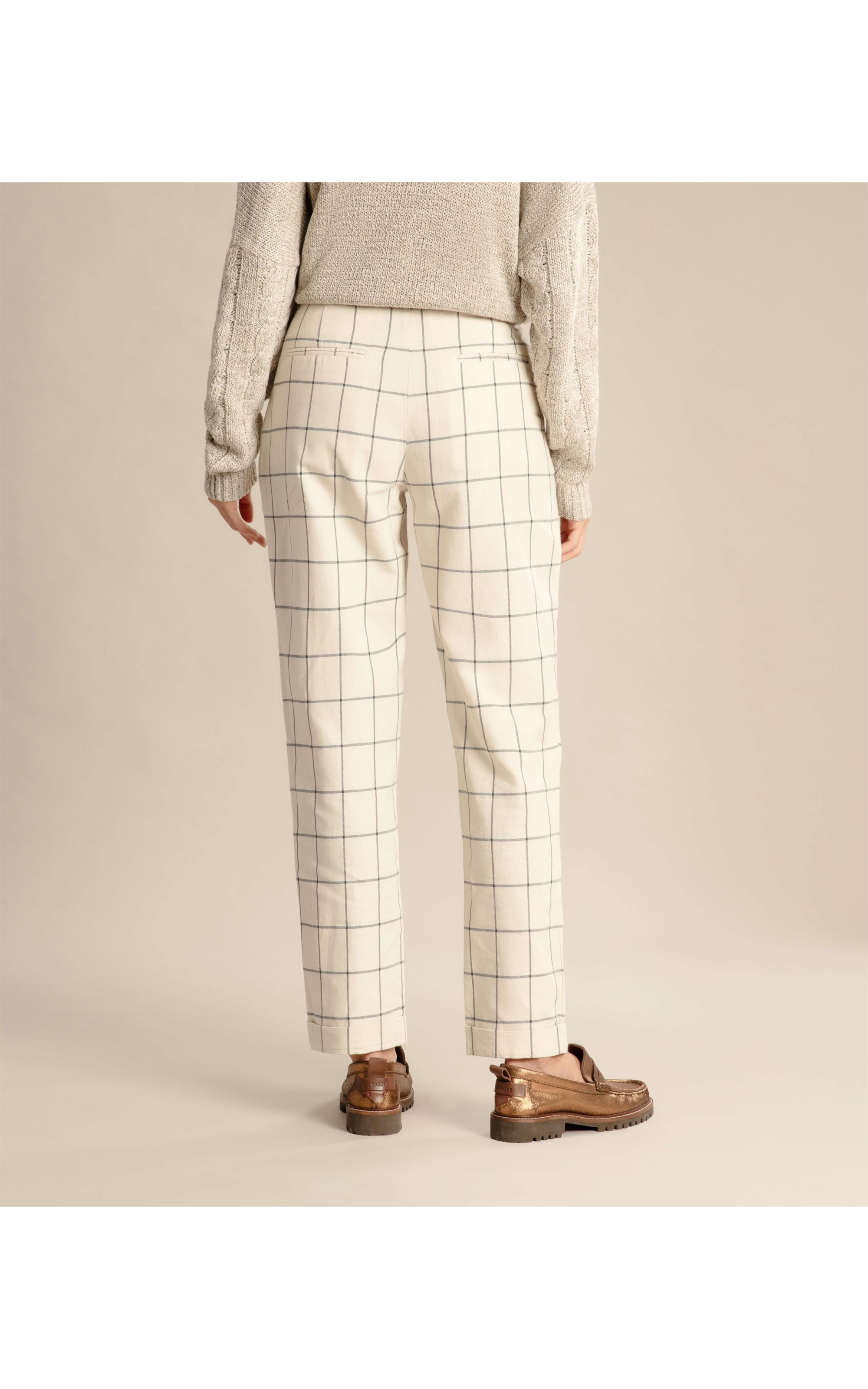 Calça Linho  Avena Camel