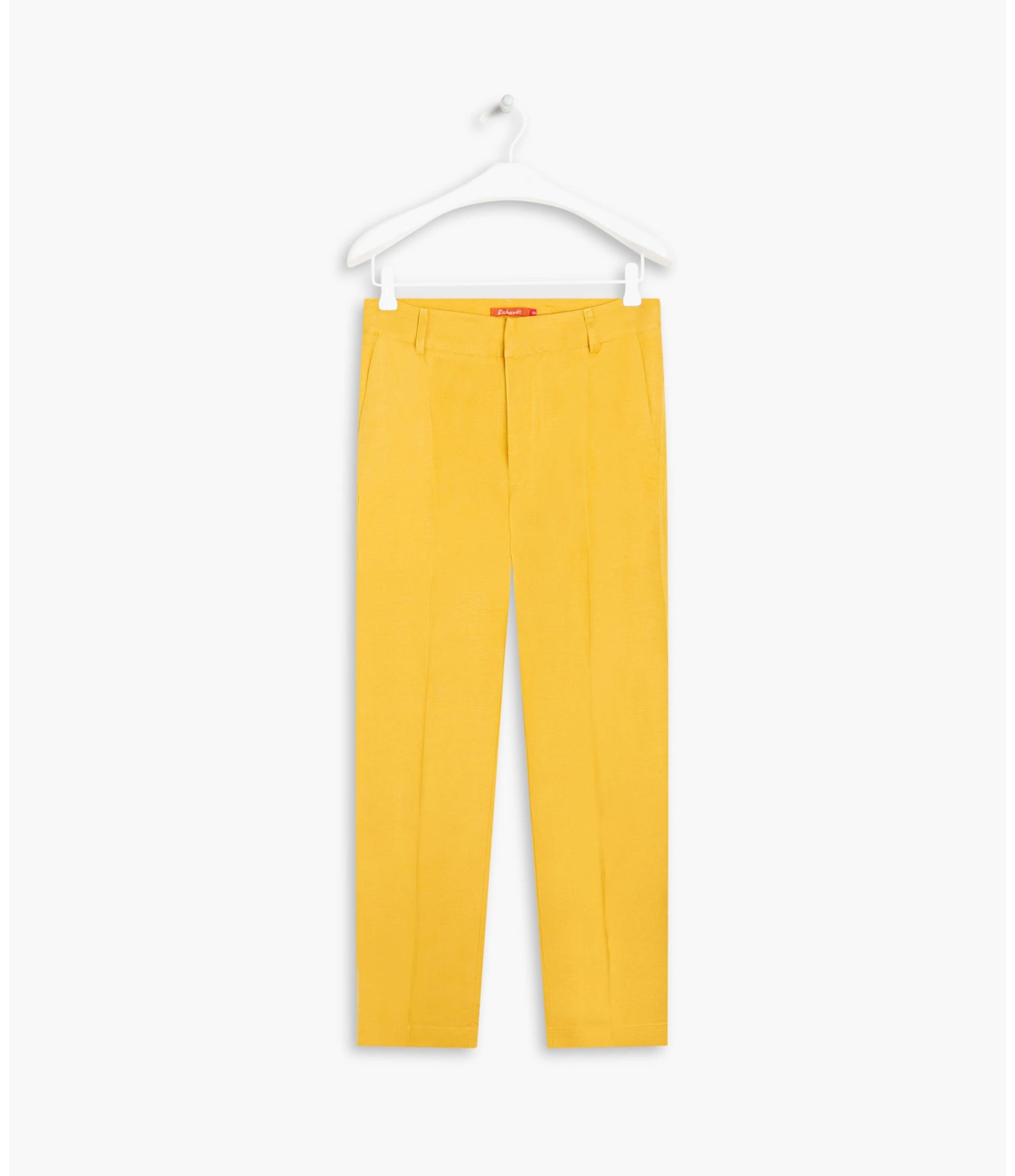 Calça Linho  Bertha Amarelo