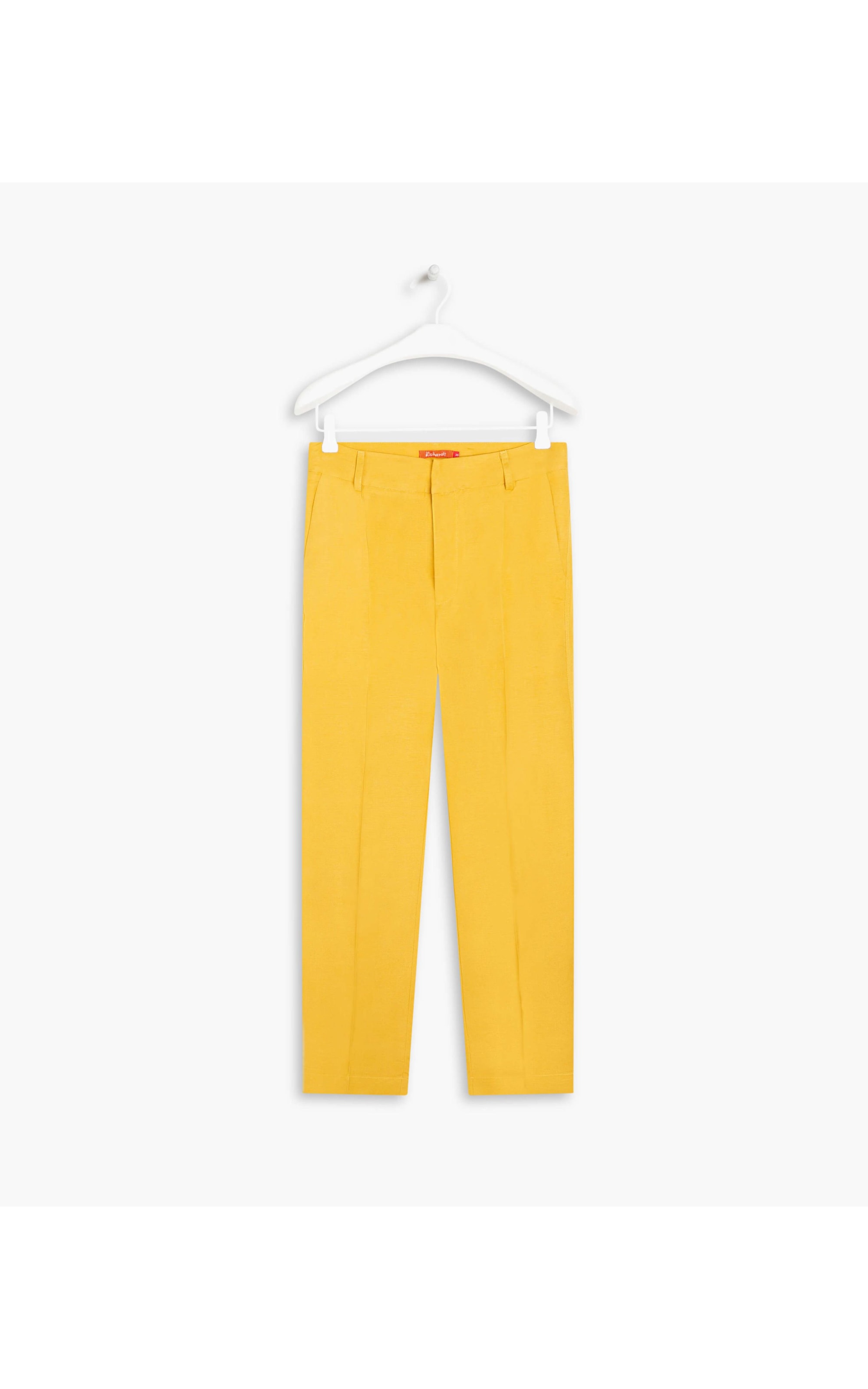 Calça Linho  Bertha Amarelo