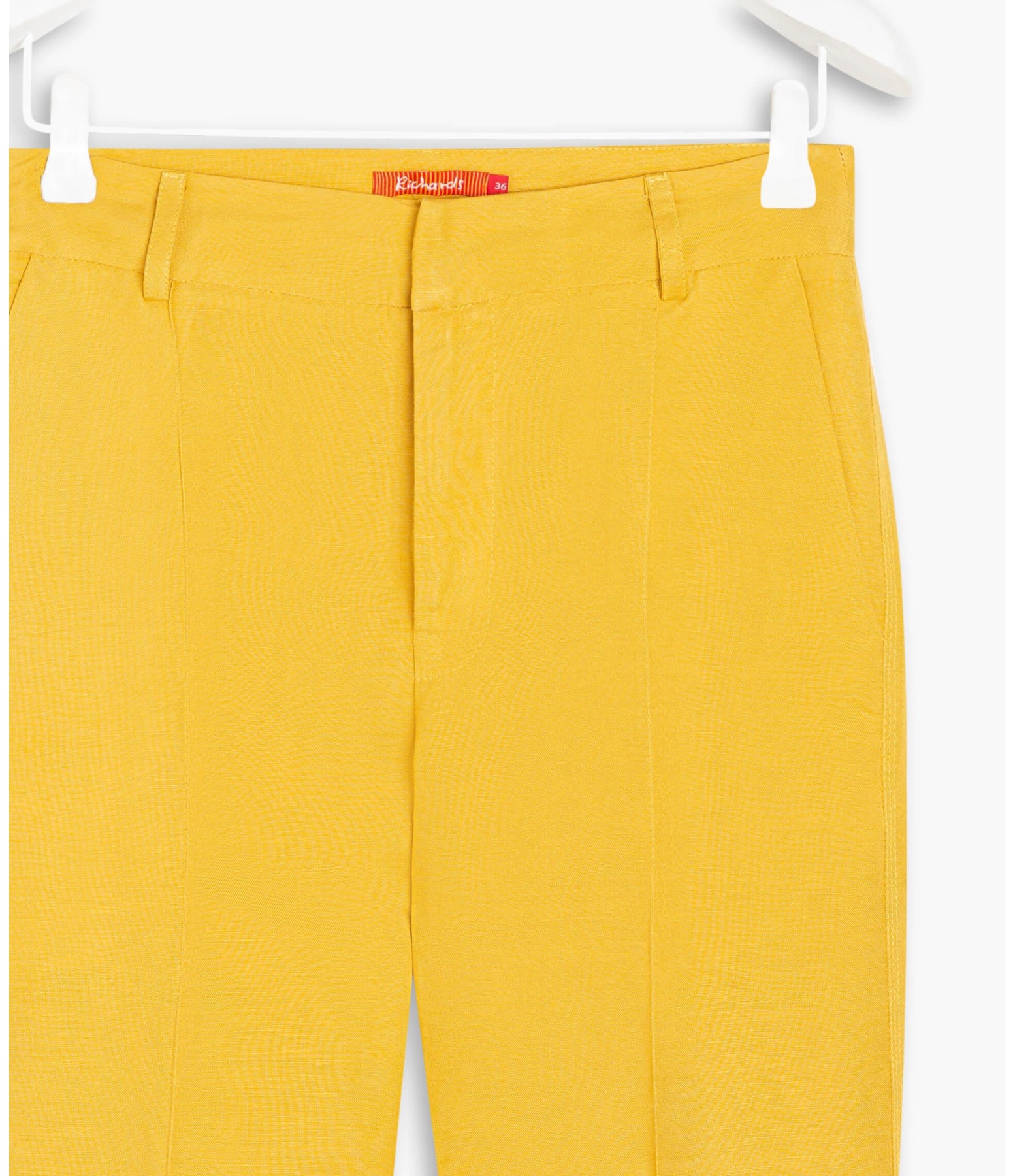 Calça Linho  Bertha Amarelo