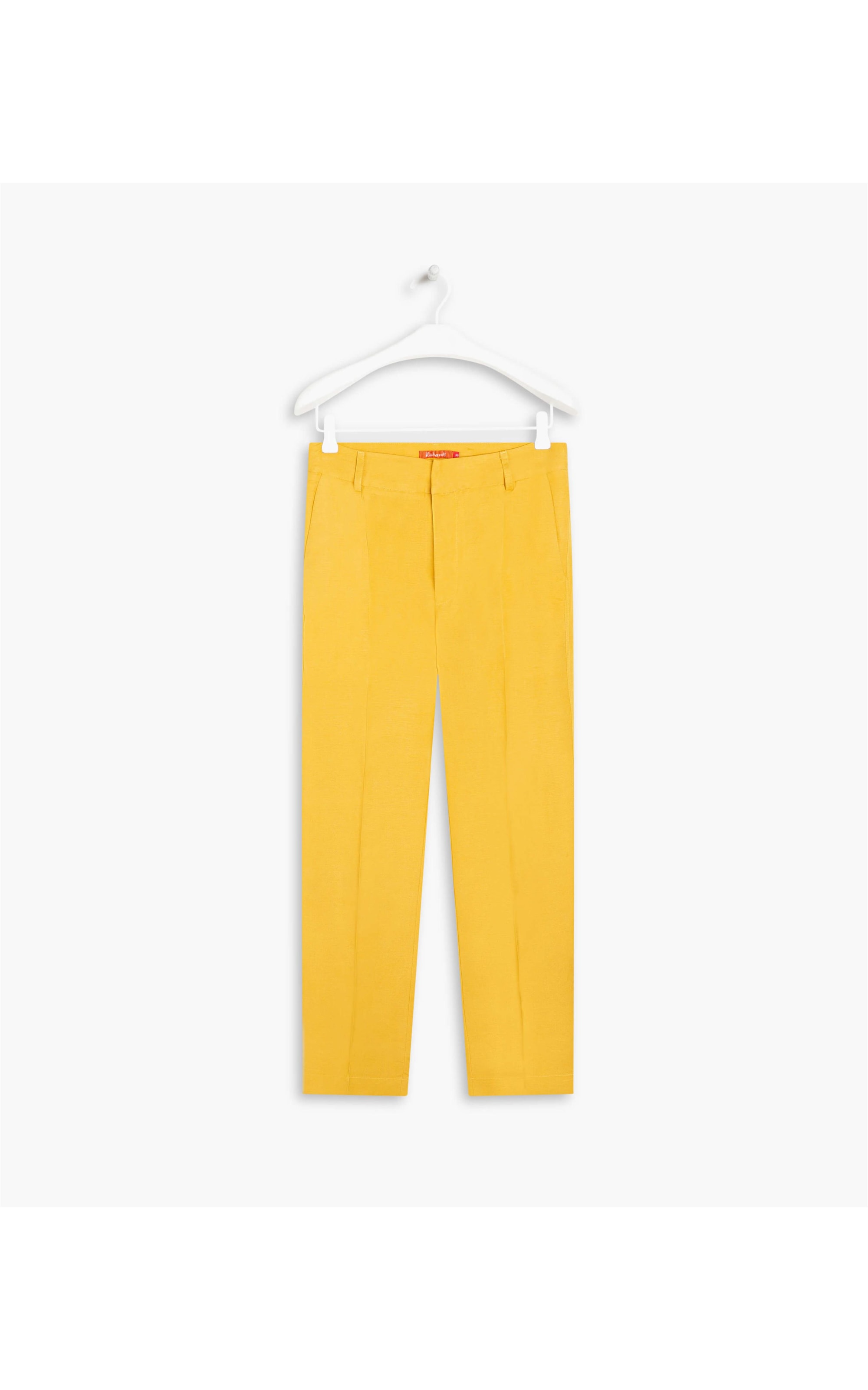 Calça Linho  Bertha Amarelo