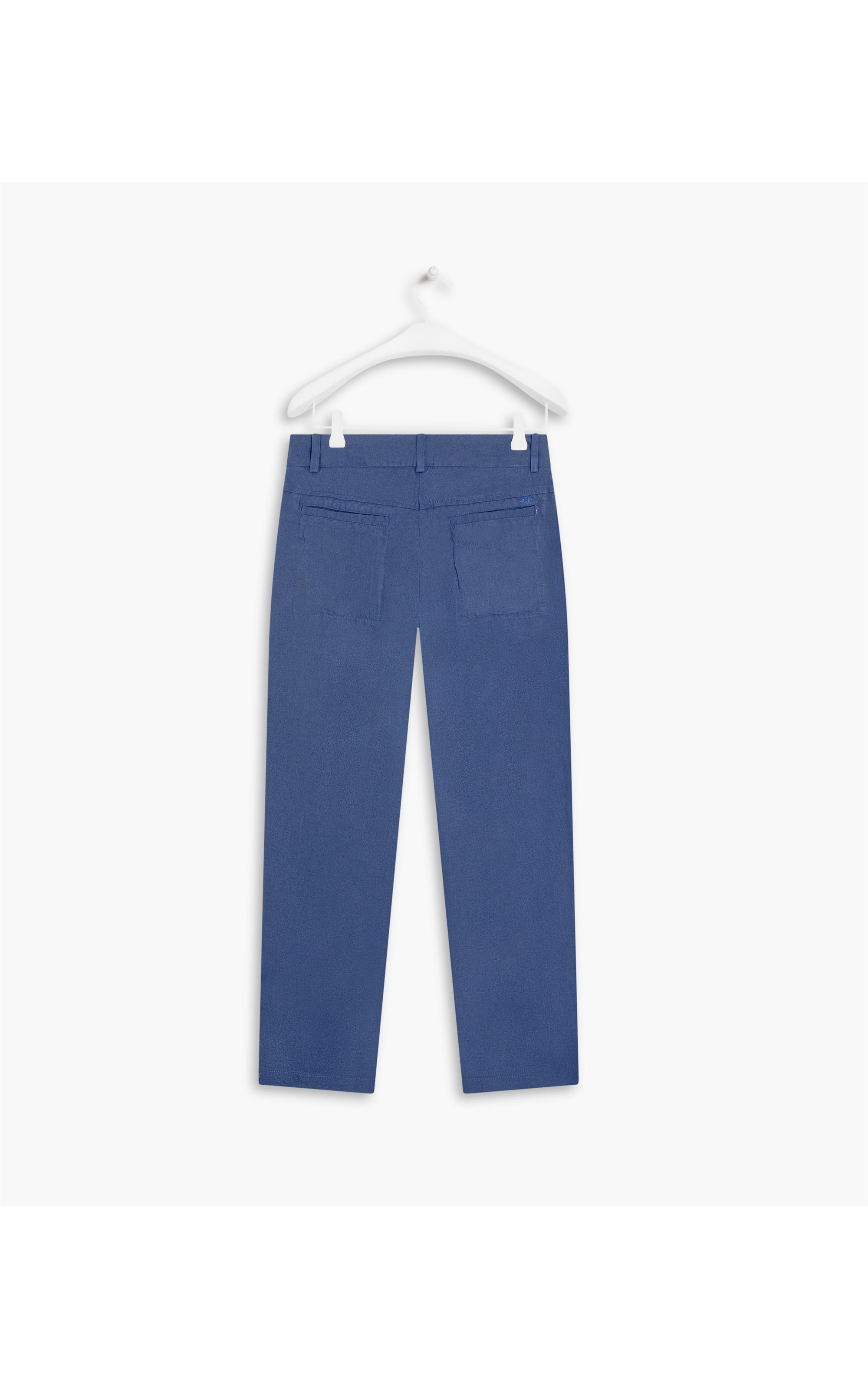 Calça Linho  Bertha Azul Bic