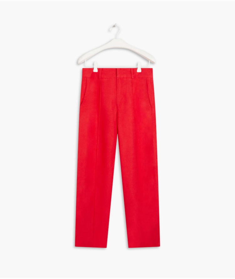 Calça Linho  Bertha Coral