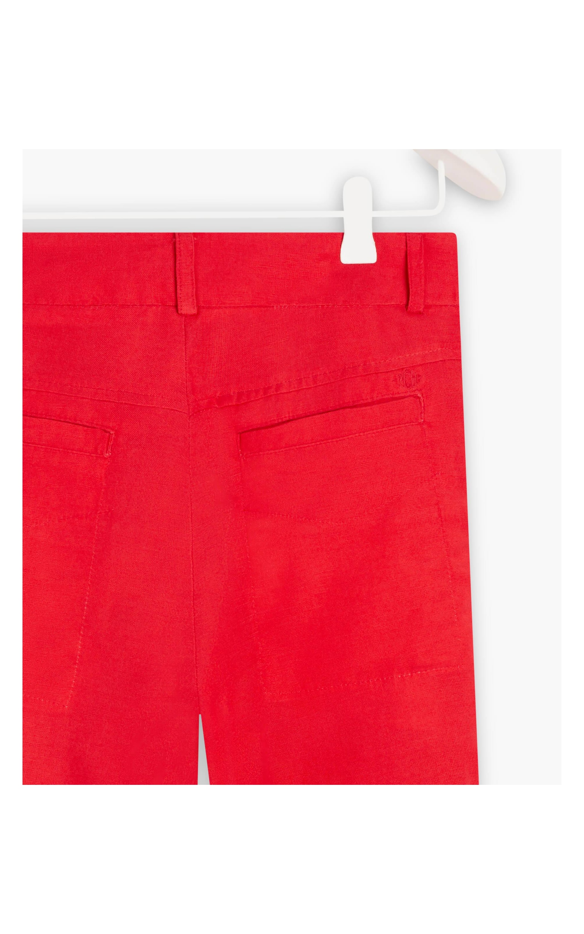 Calça Linho  Bertha Coral
