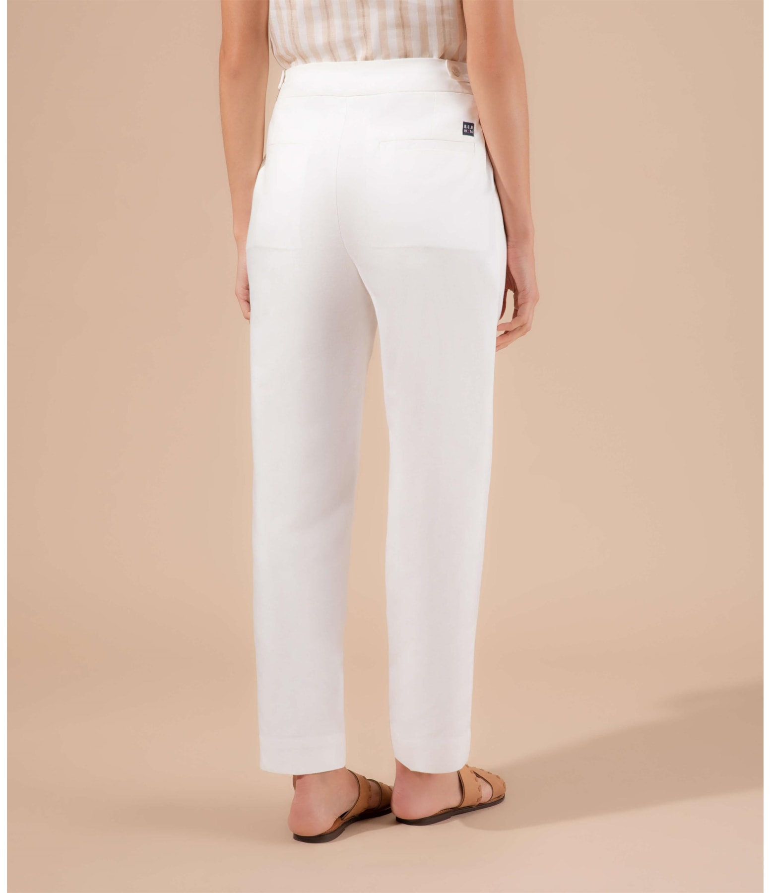 Calça Linho  Cairo Off White