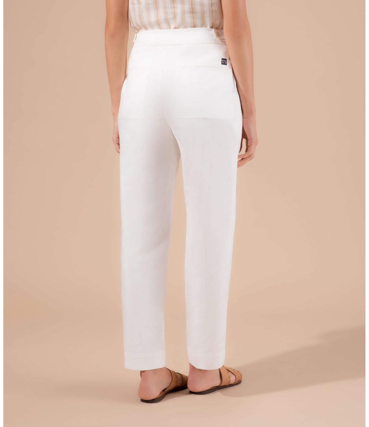 Calça Linho  Cairo Off White