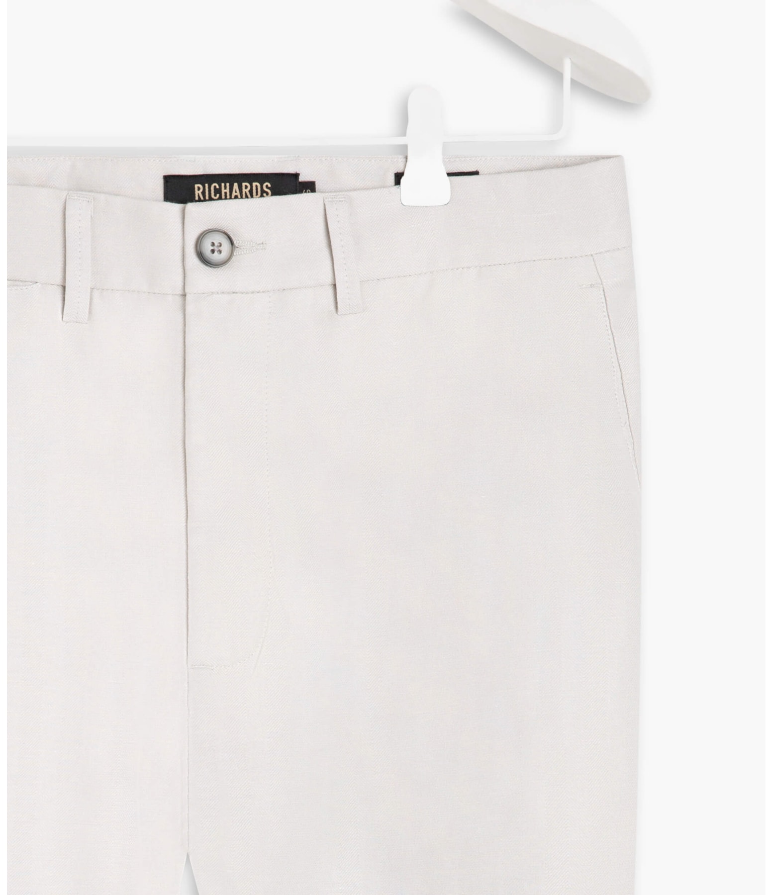Calça Linho  Chevil Ft Natural