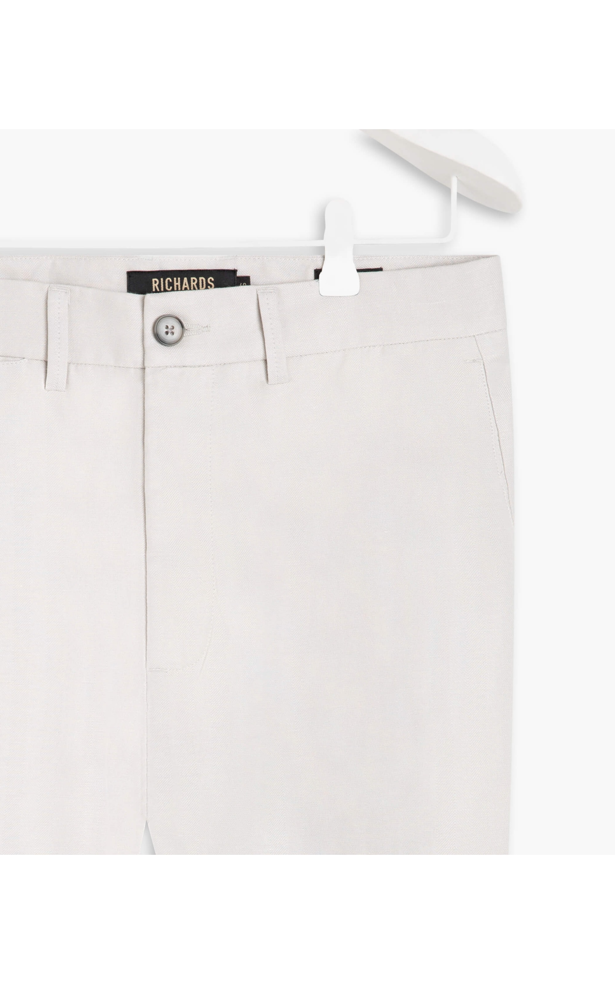 Calça Linho  Chevil Ft Natural