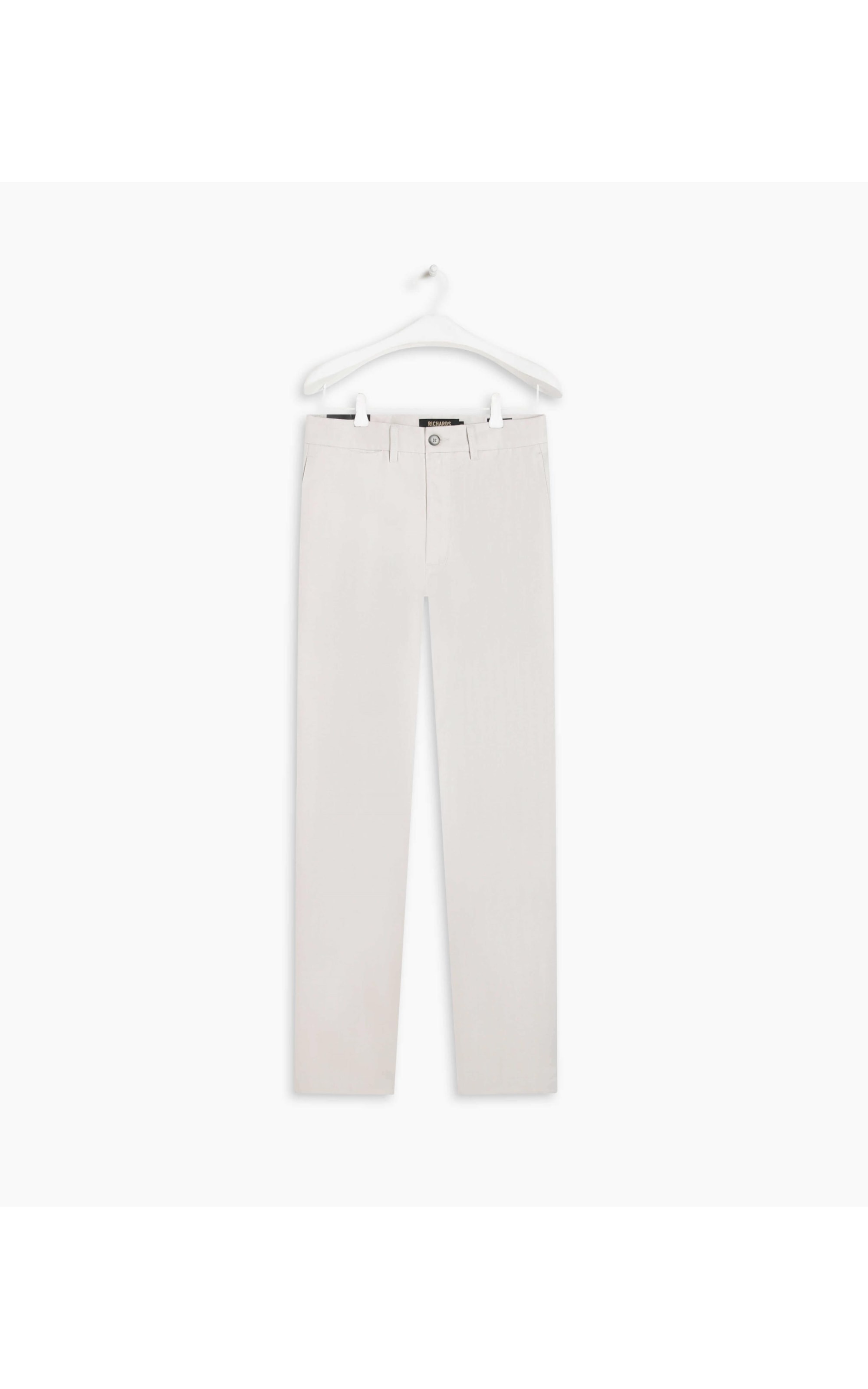 Calça Linho  Chevil Ft Natural
