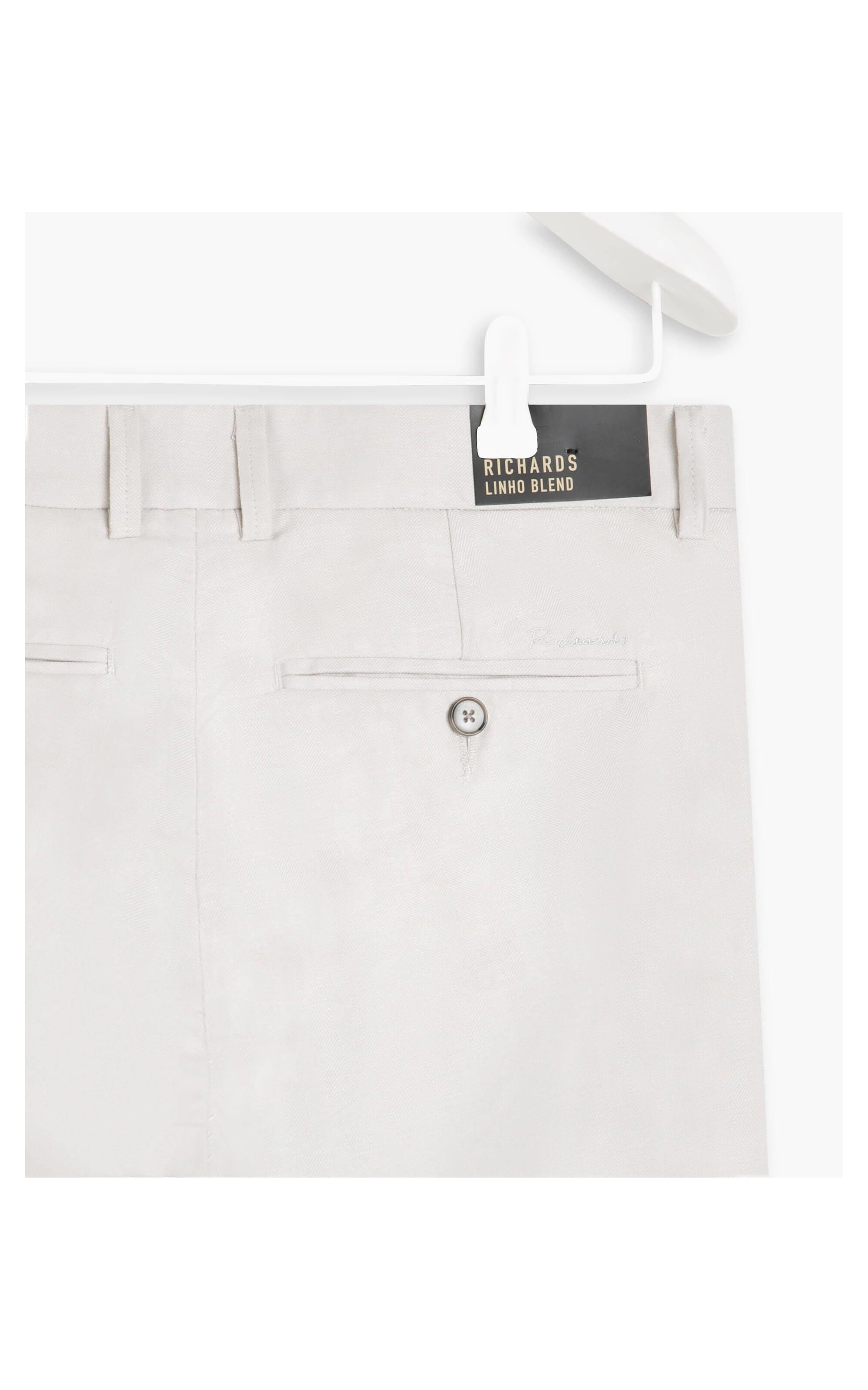 Calça Linho  Chevil Ft Natural