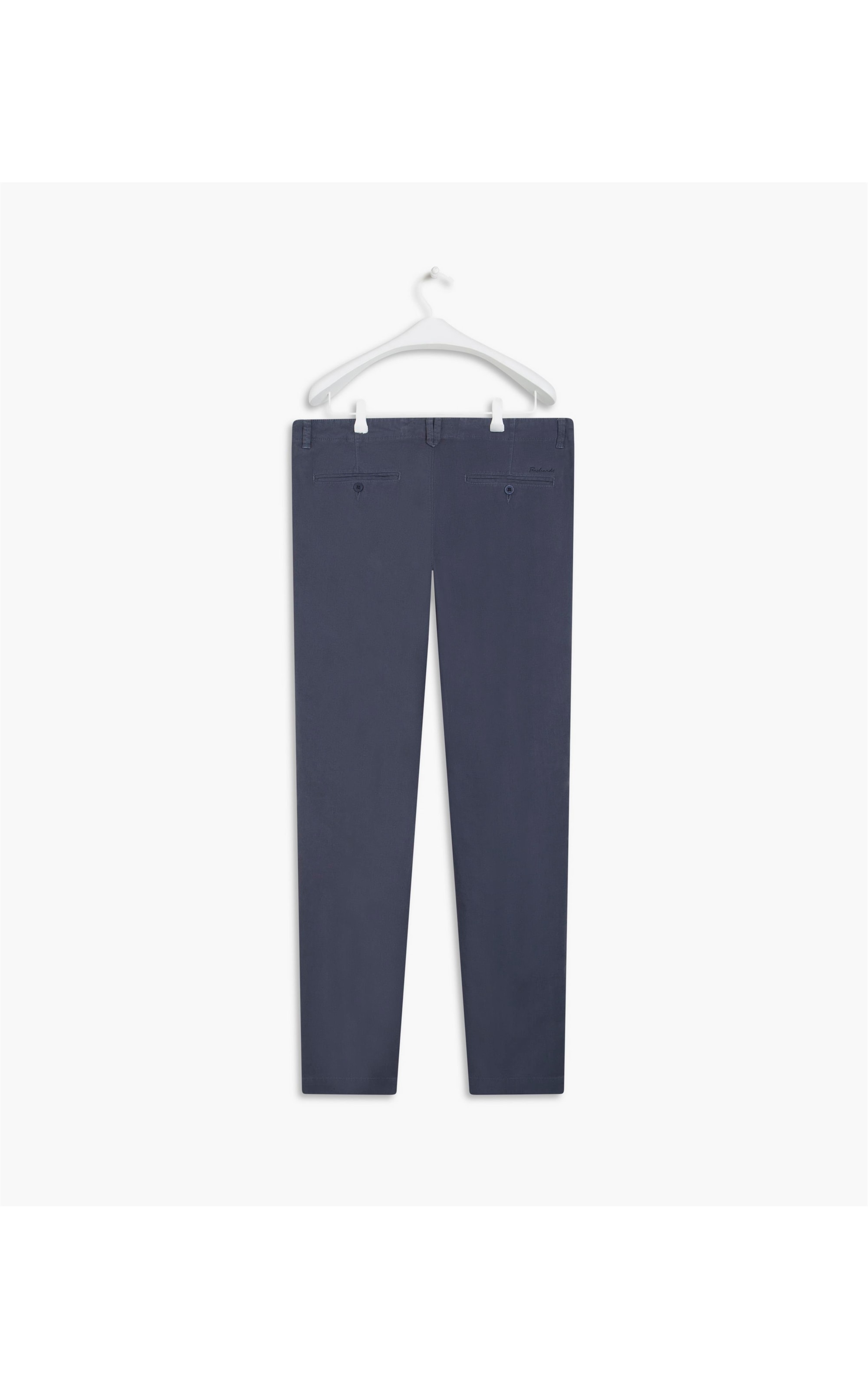 Calça Linho  Chino Azul Jeans