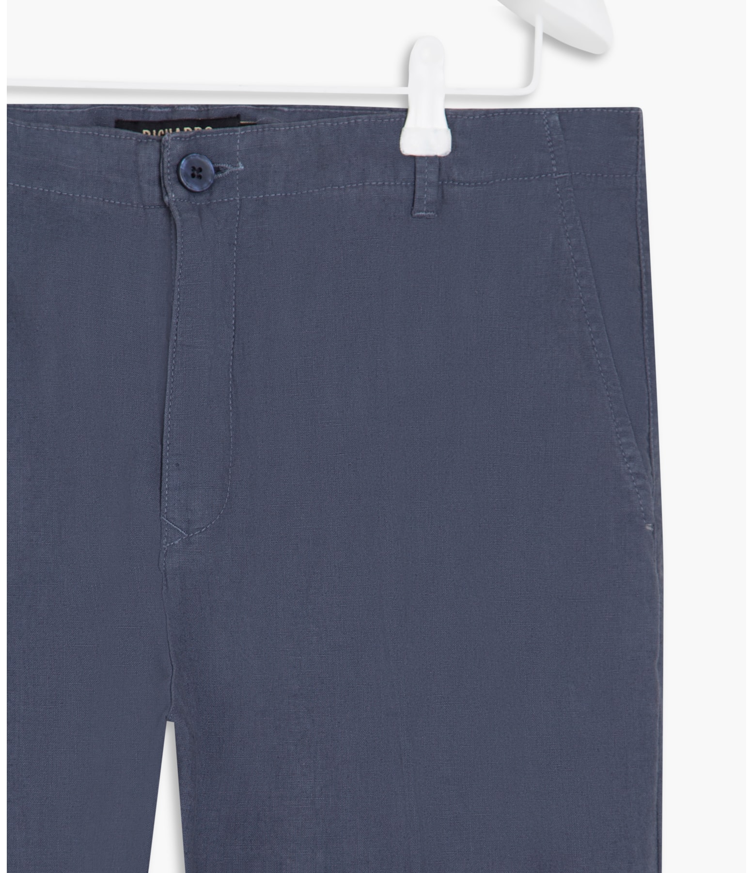 Calça Linho  Chino Azul Jeans