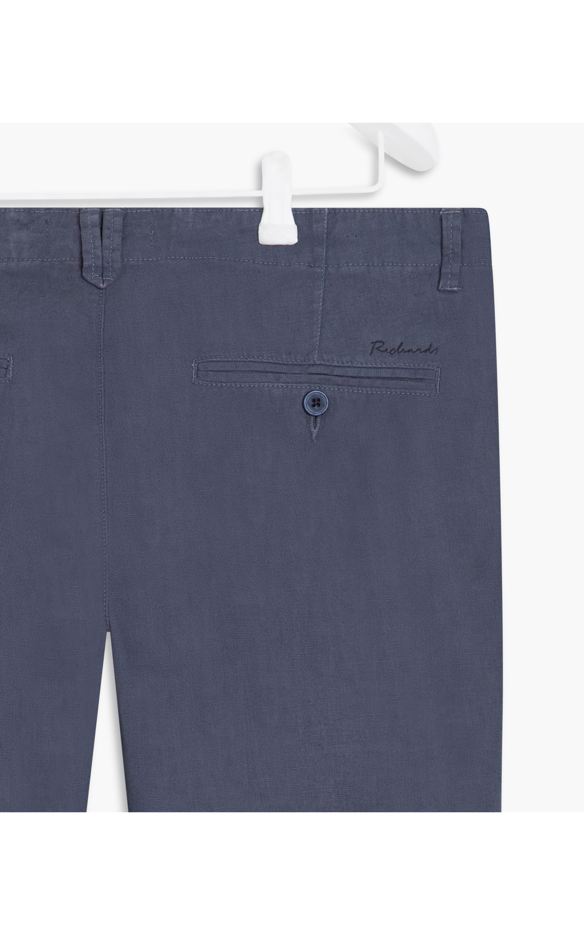 Calça Linho  Chino Azul Jeans