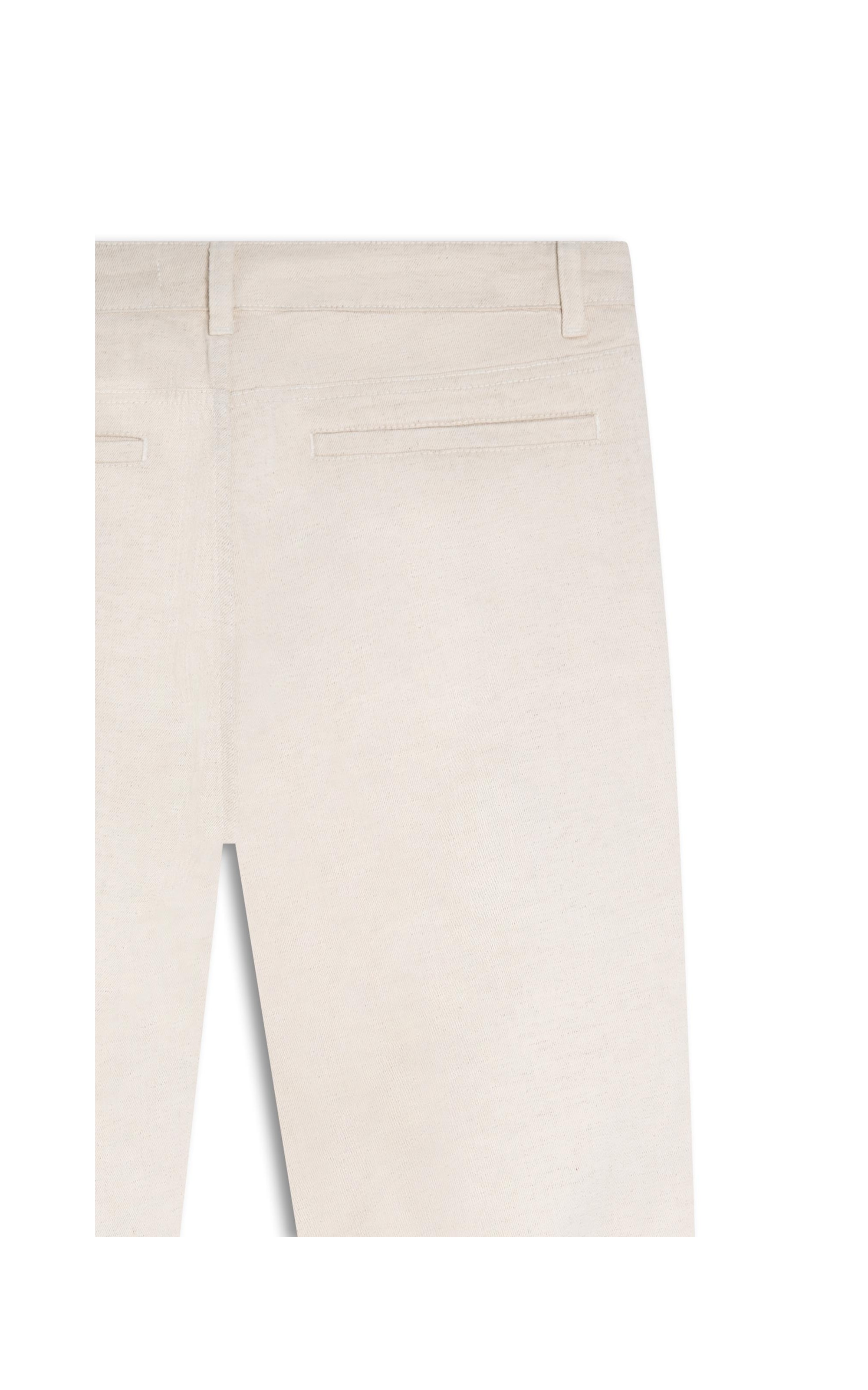 Calça Linho  Chino Bambulino Natural