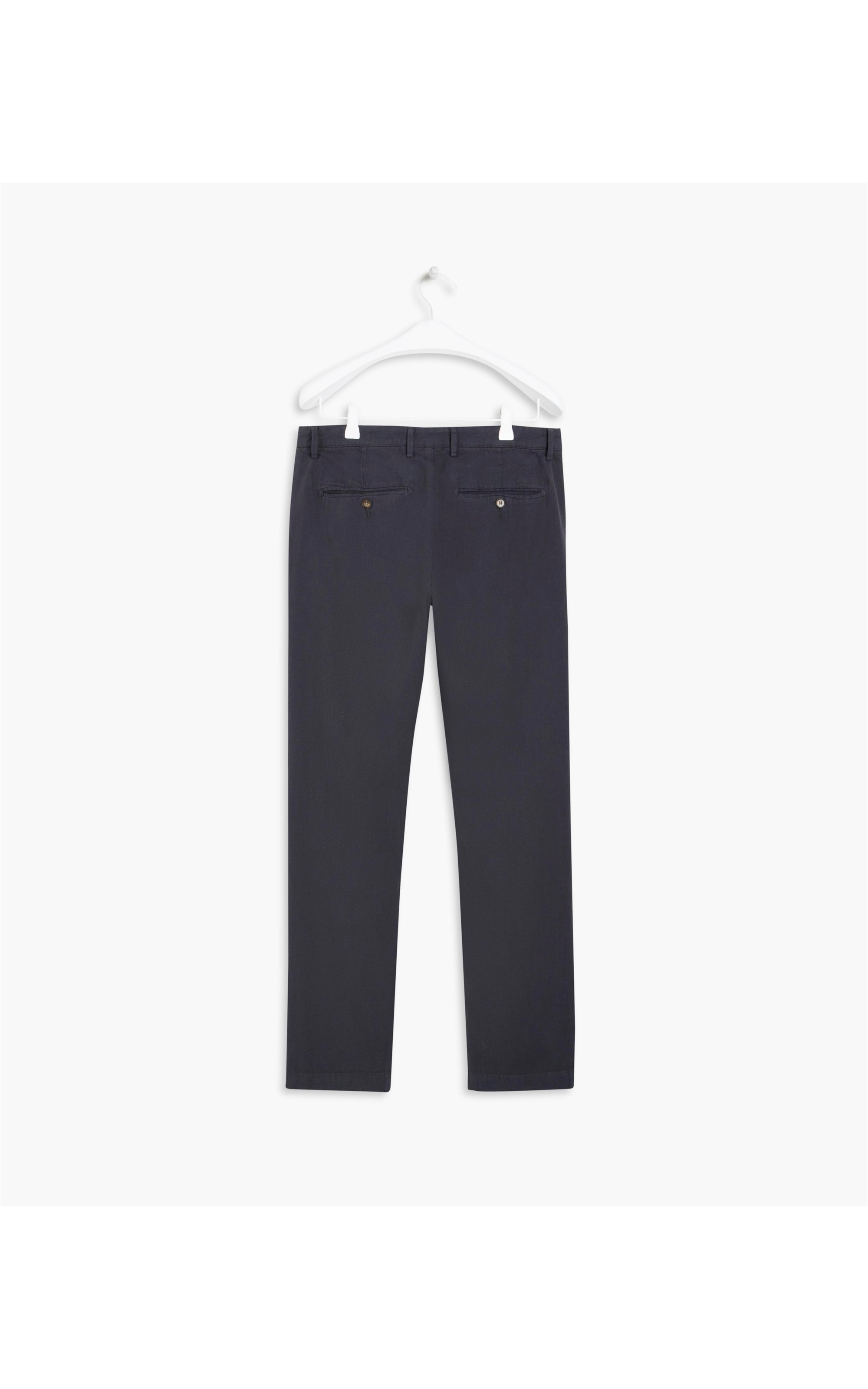 Calça Linho  Chino Blue Marine Chumbo Mescla