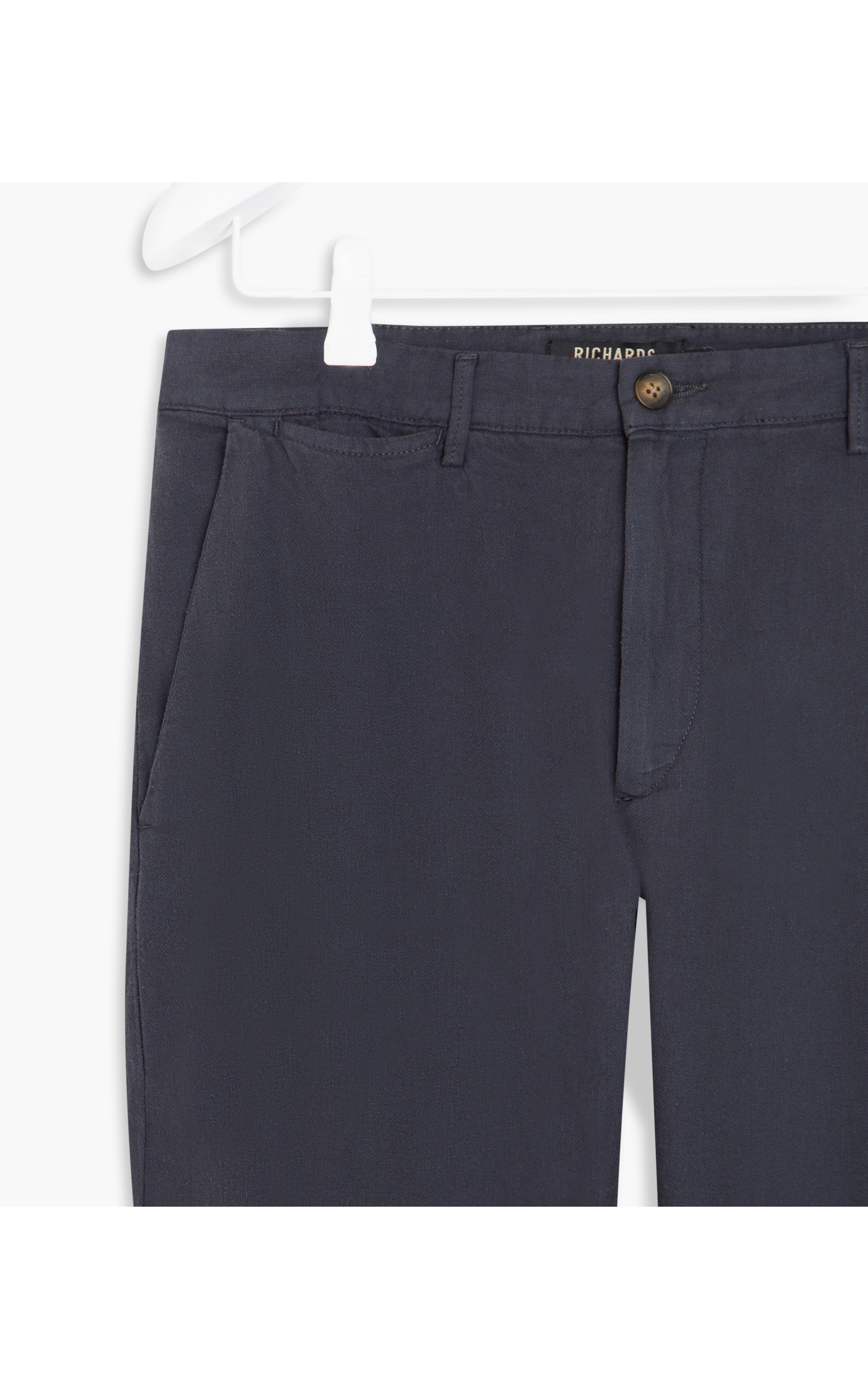 Calça Linho  Chino Blue Marine Chumbo Mescla