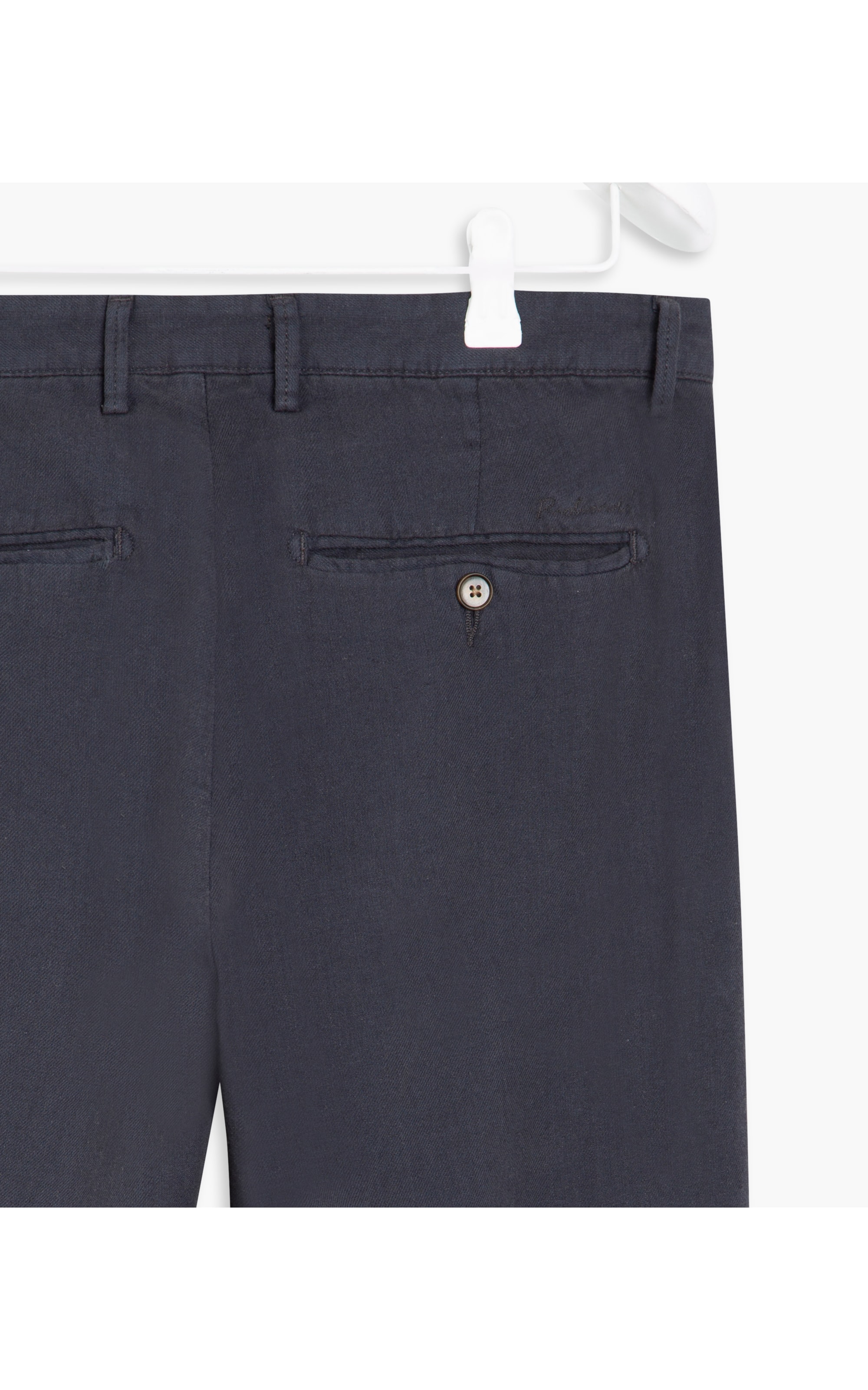 Calça Linho  Chino Blue Marine Chumbo Mescla