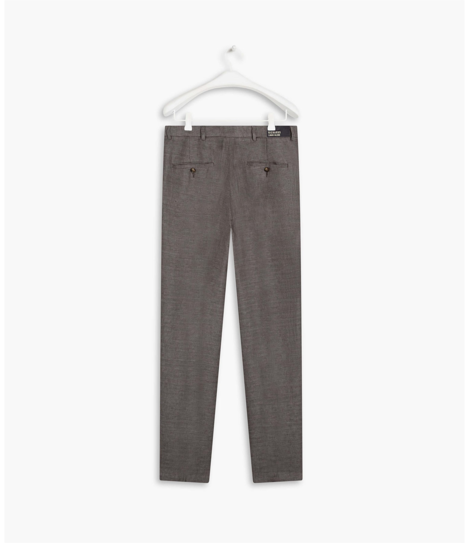 Calça Linho  Chino Chevil  Marrom
