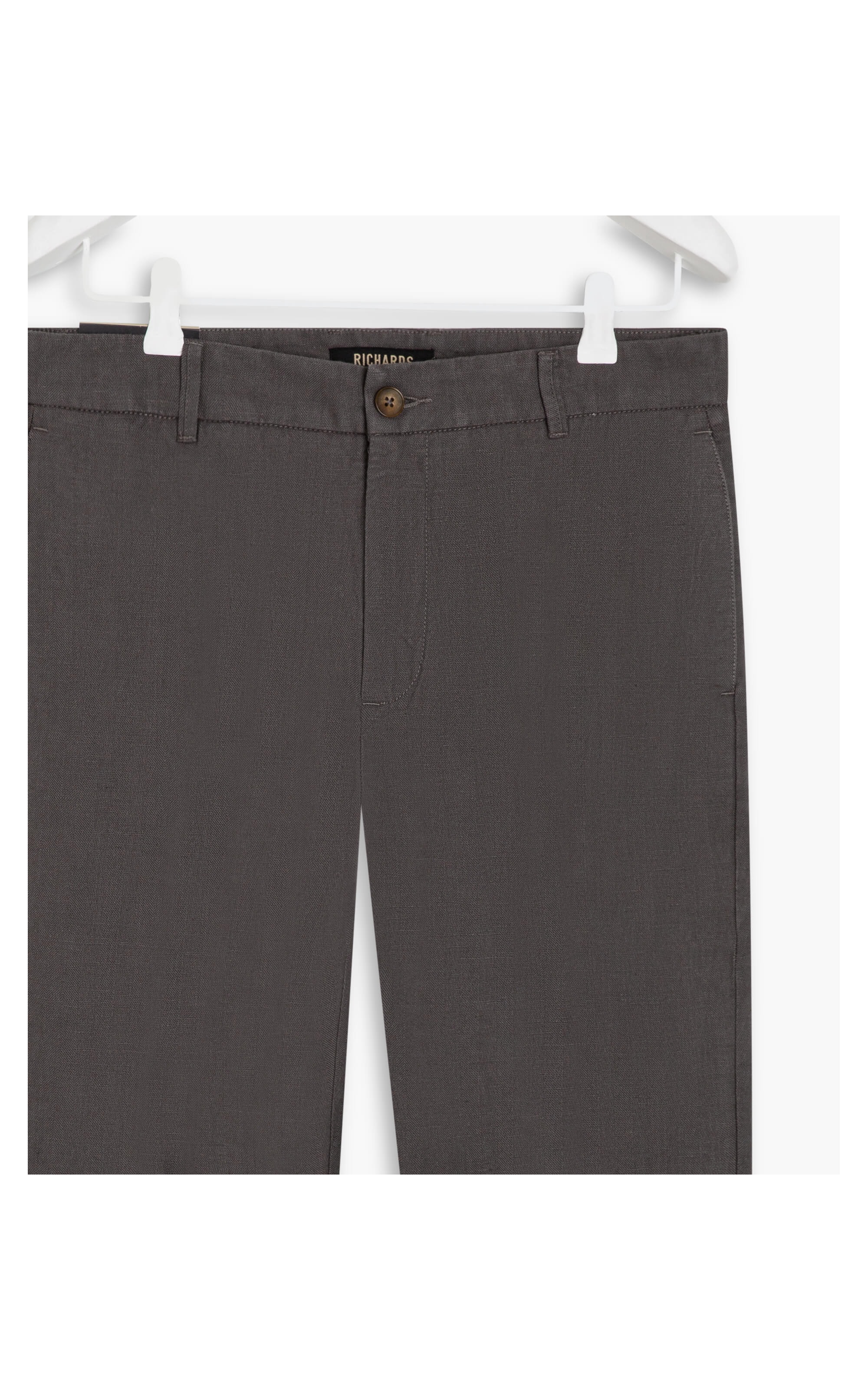 Calça Linho  Chino Chevil Tabaco