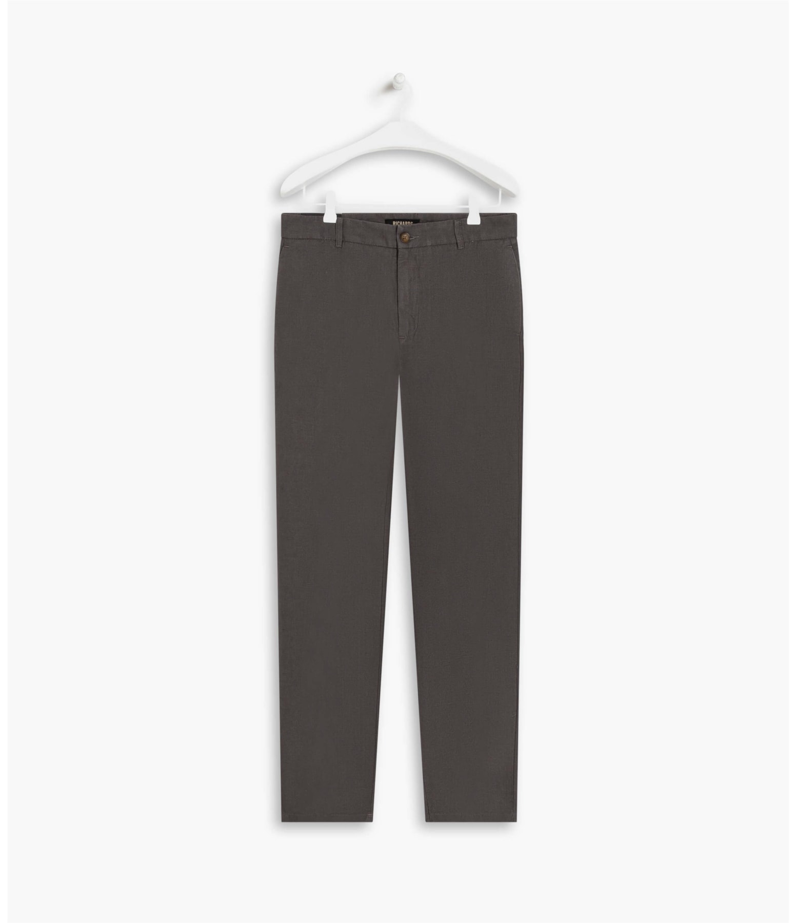 Calça Linho  Chino Chevil Tabaco