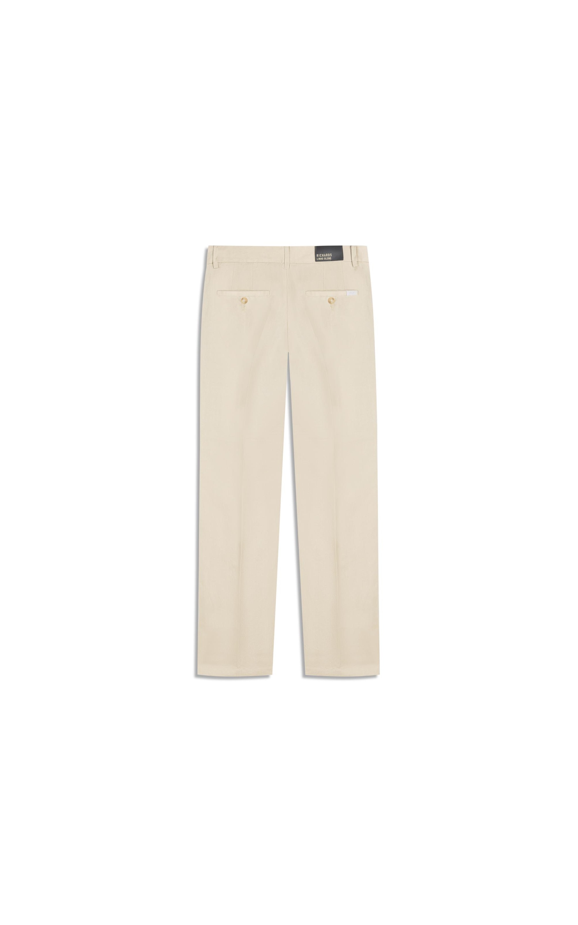 Calça Linho  Chino Classic Bege