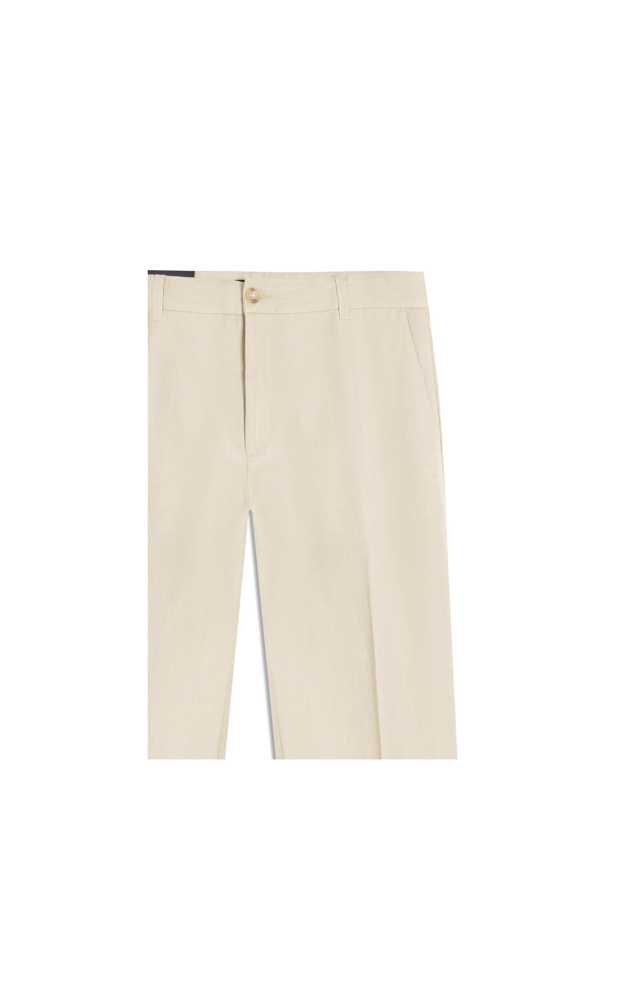 Calça Linho  Chino Classic Bege