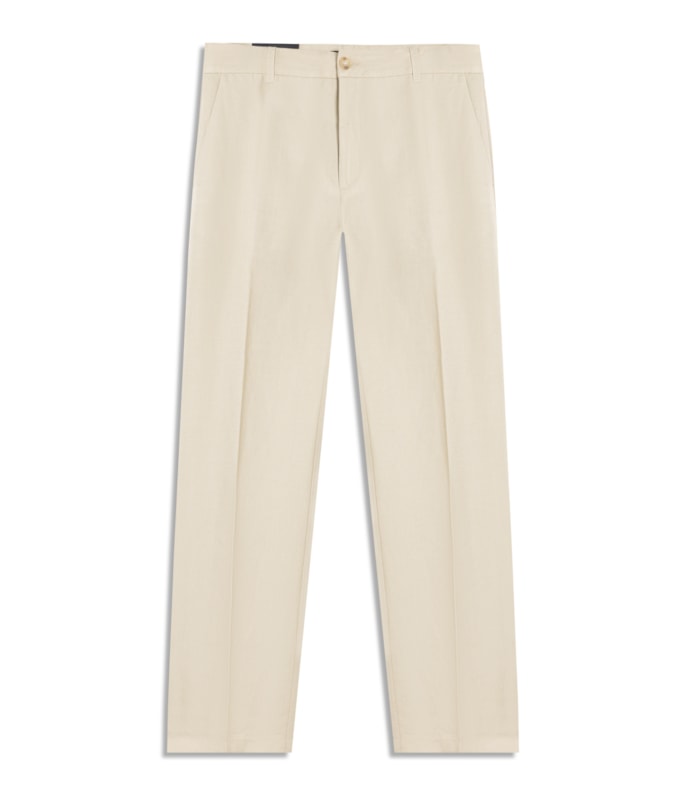 Calça Linho  Chino Classic Bege