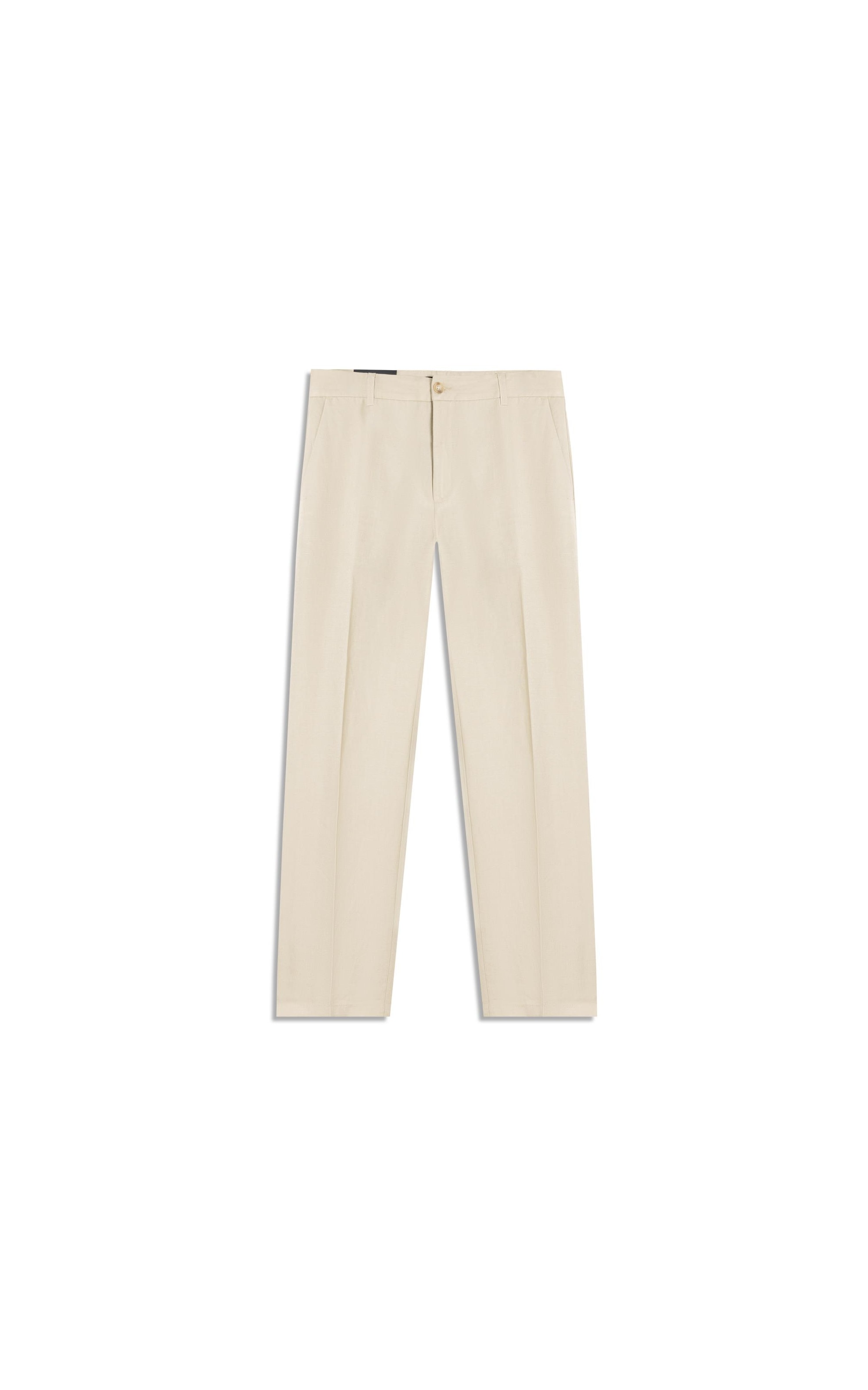 Calça Linho  Chino Classic Bege