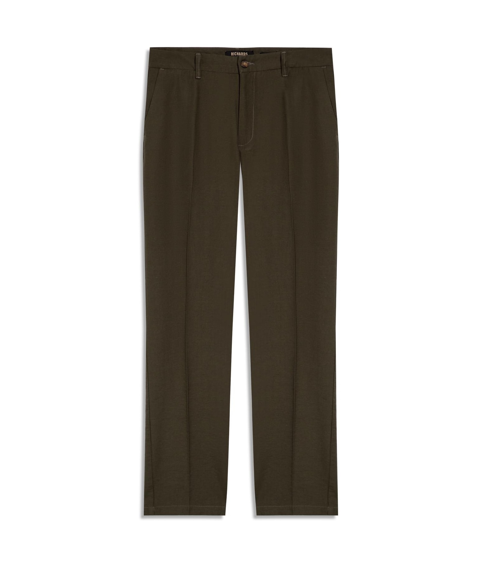 Calça Linho  Chino Classic Marant Verde Militar