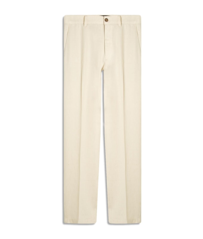 Calça Linho  Chino Classic Natural