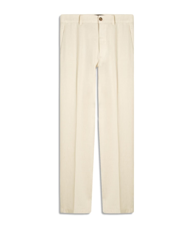 Calça Linho  Chino Classic Natural