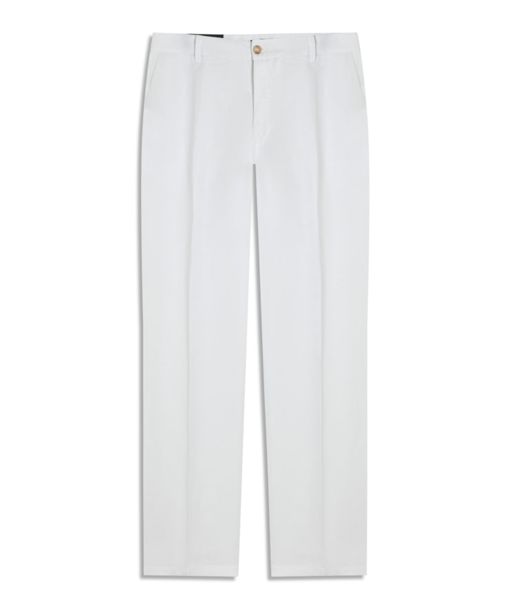 Calça Linho  Chino Classic Off White