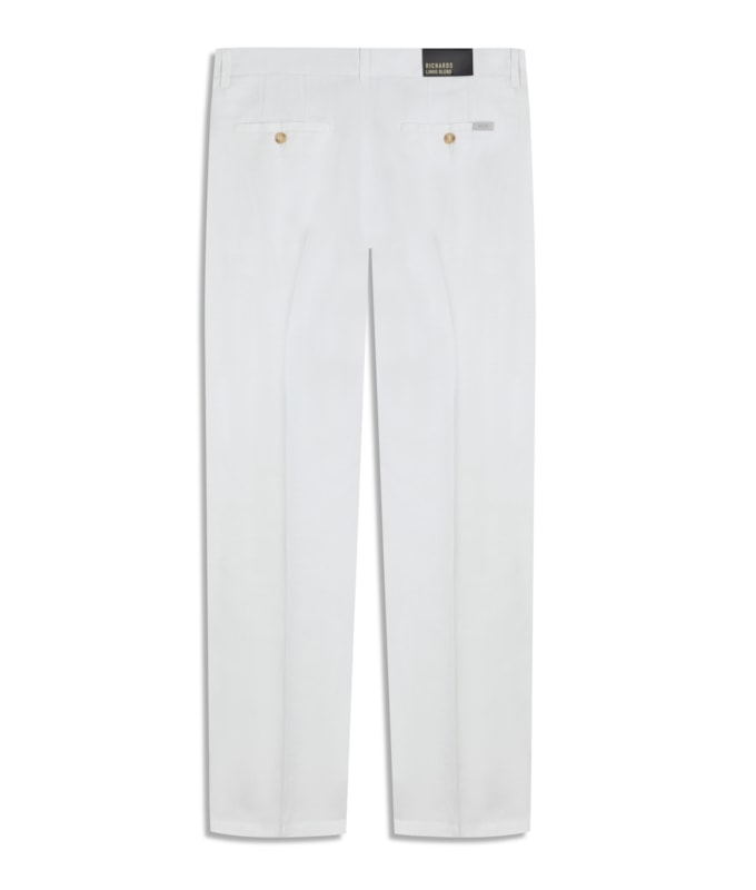 Calça Linho  Chino Classic Off White
