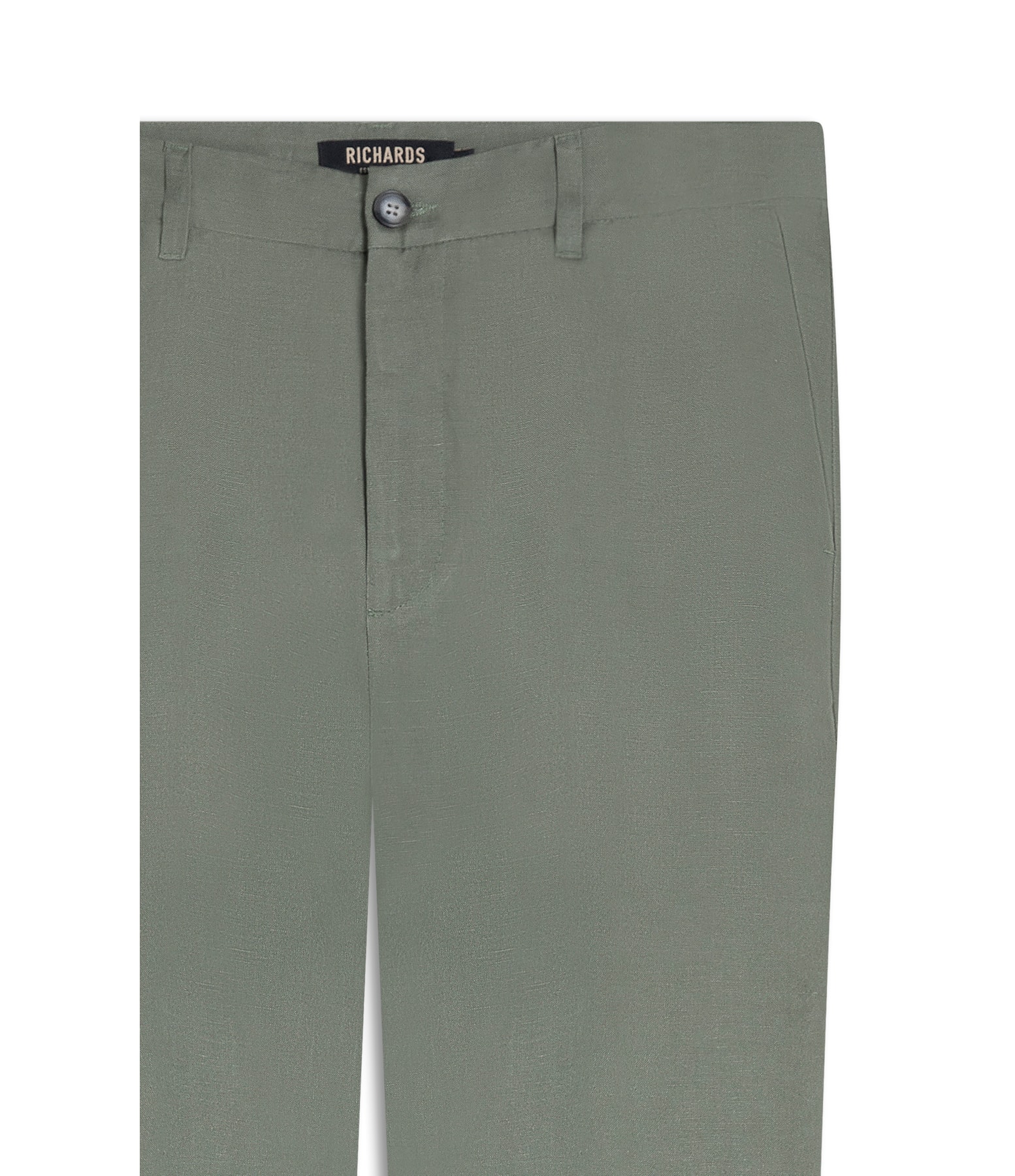 Calça Linho  Chino Classic Verde Militar