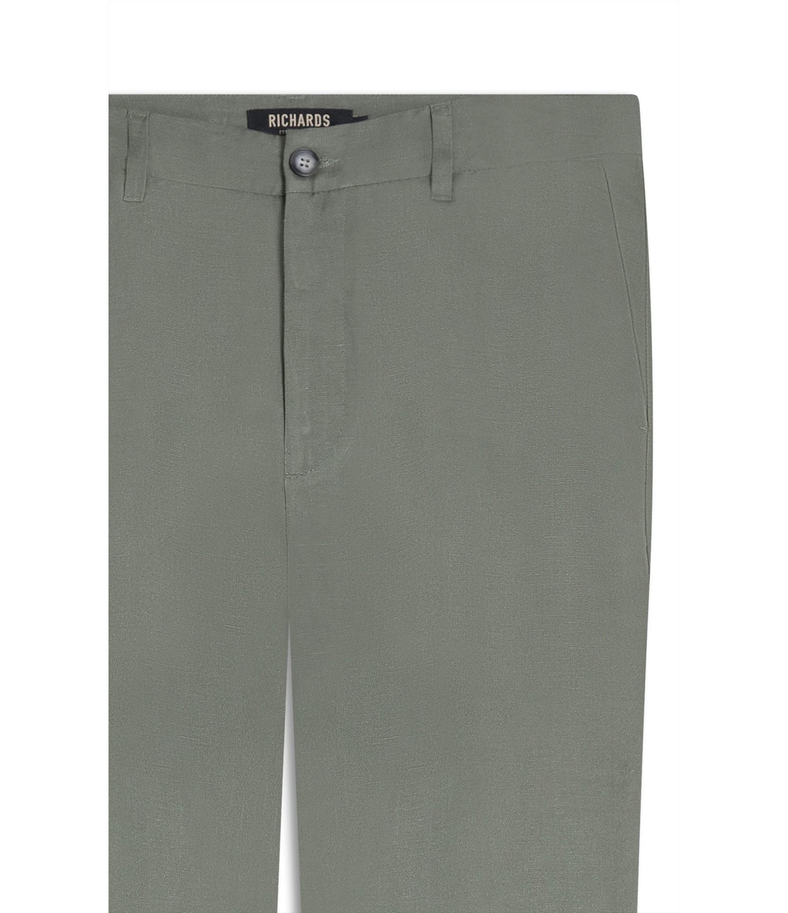 Calça Linho  Chino Classic Verde Militar