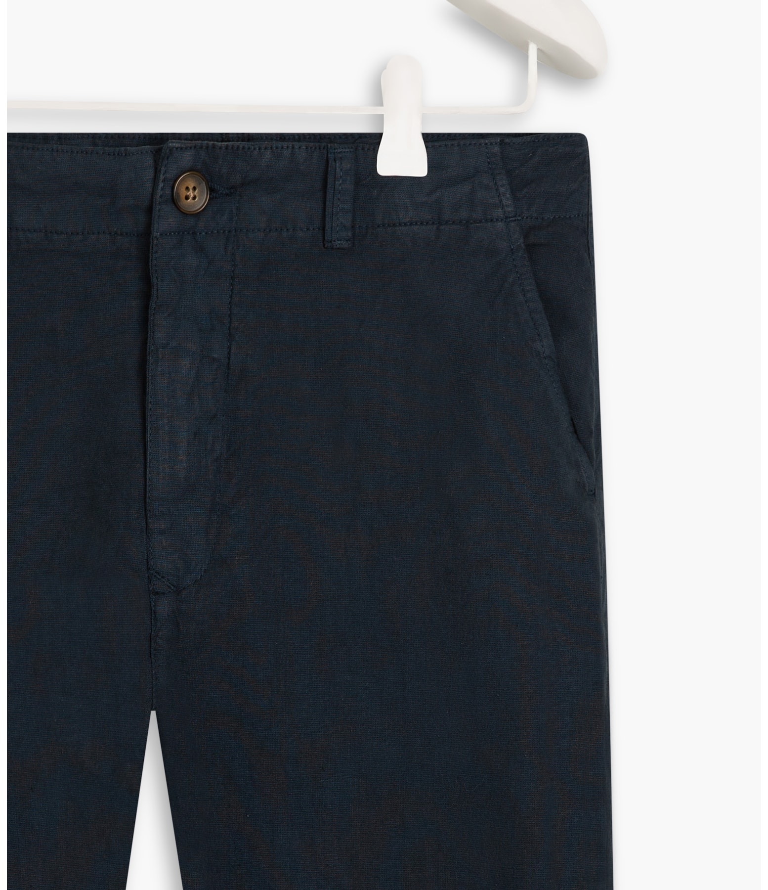 Calça Linho  Chino Dark Navy