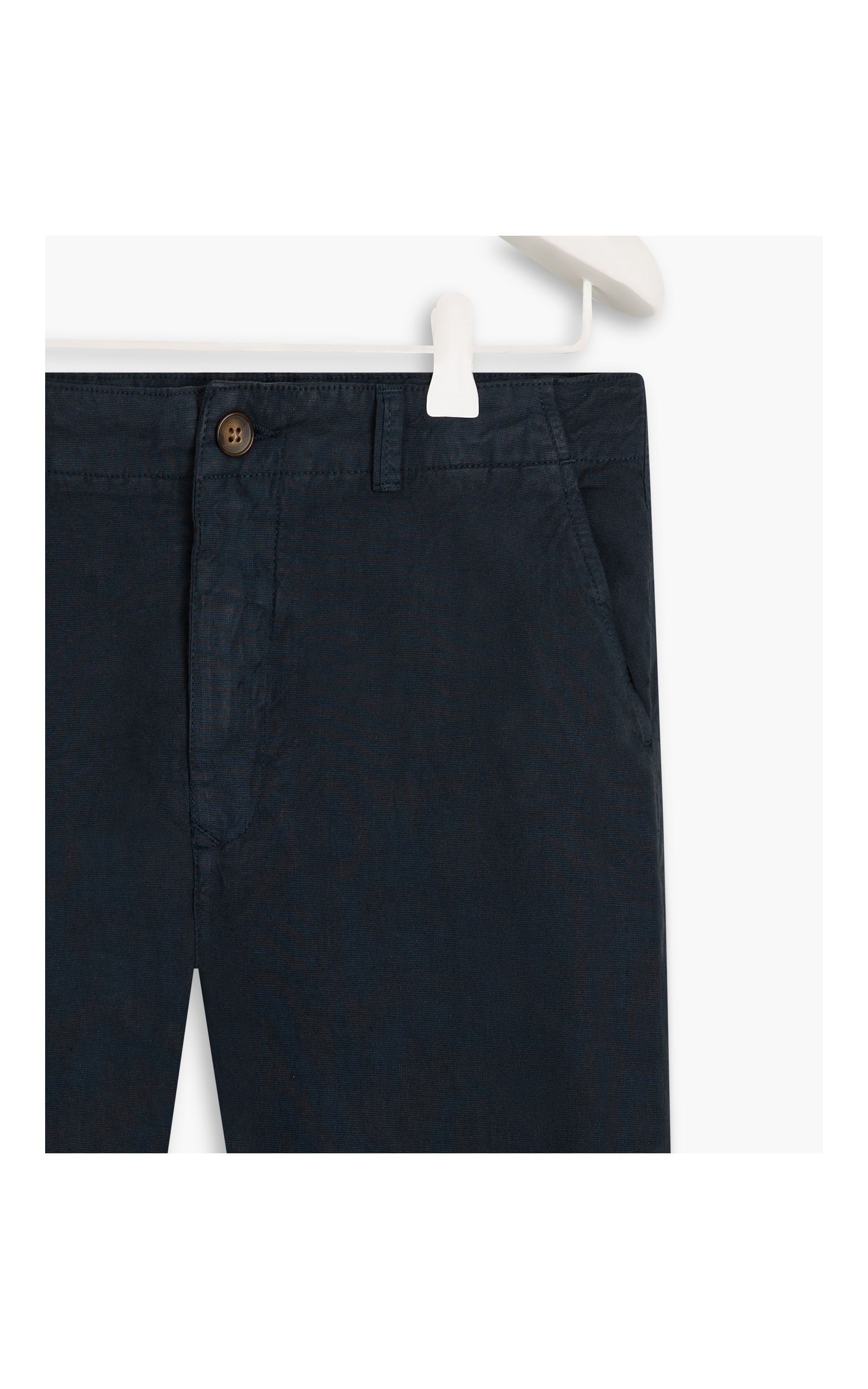 Calça Linho  Chino Dark Navy